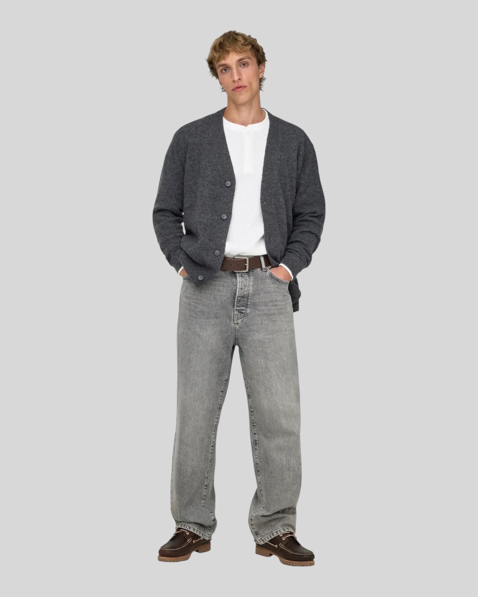 Jeans Loose Fit Onsfade 2332 Tai Denim Medium Grey 22032332 Only & Sons