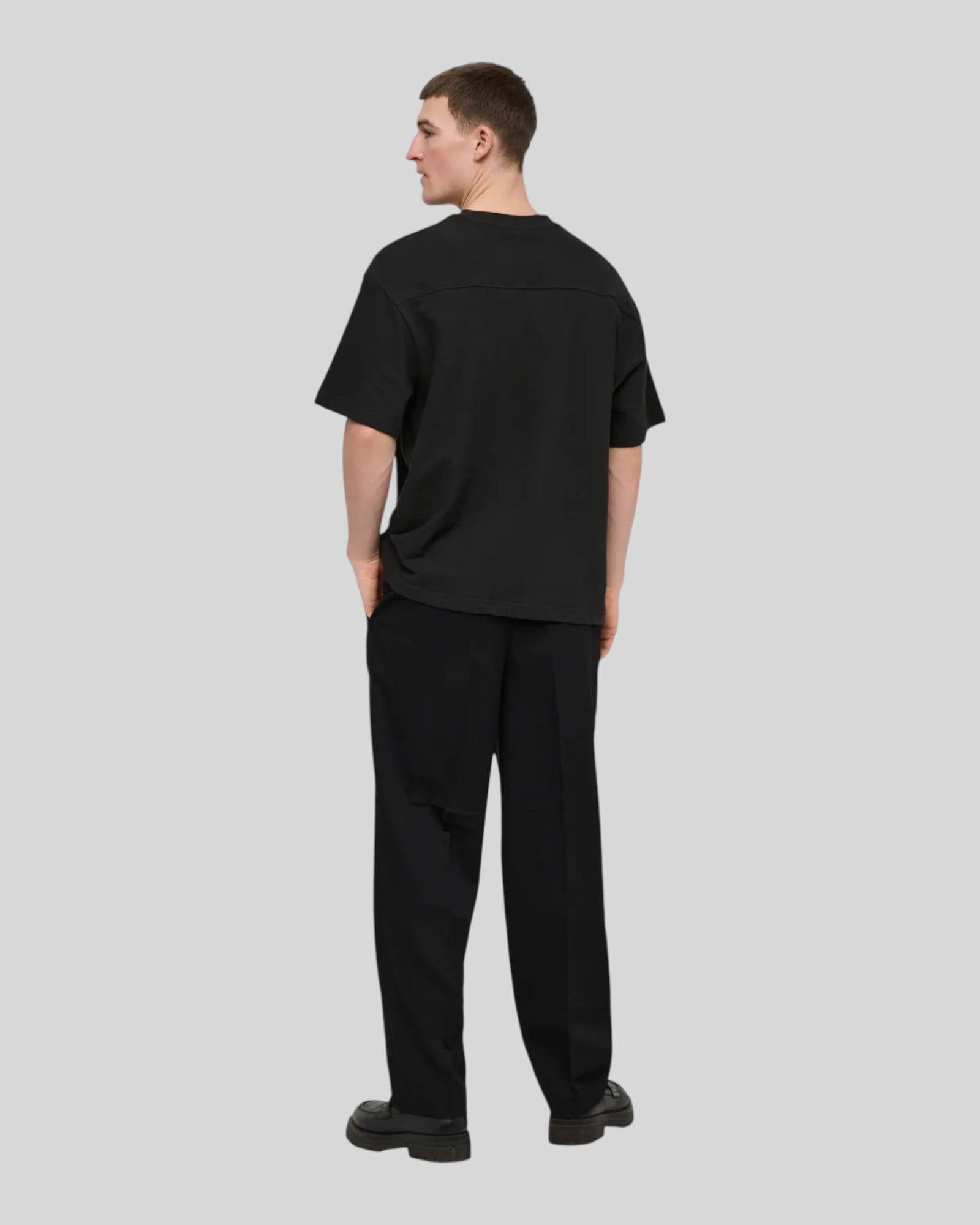 T-Shirt Strutturata Onslenny Oversize Tee Nero 22036392 Only & Sons