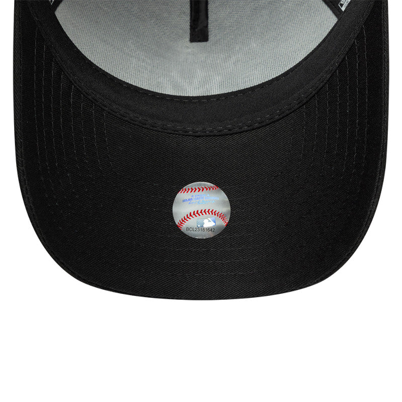 New Era 9FORTY A-Frame Trucker New York Yankees Wordmark nero retro