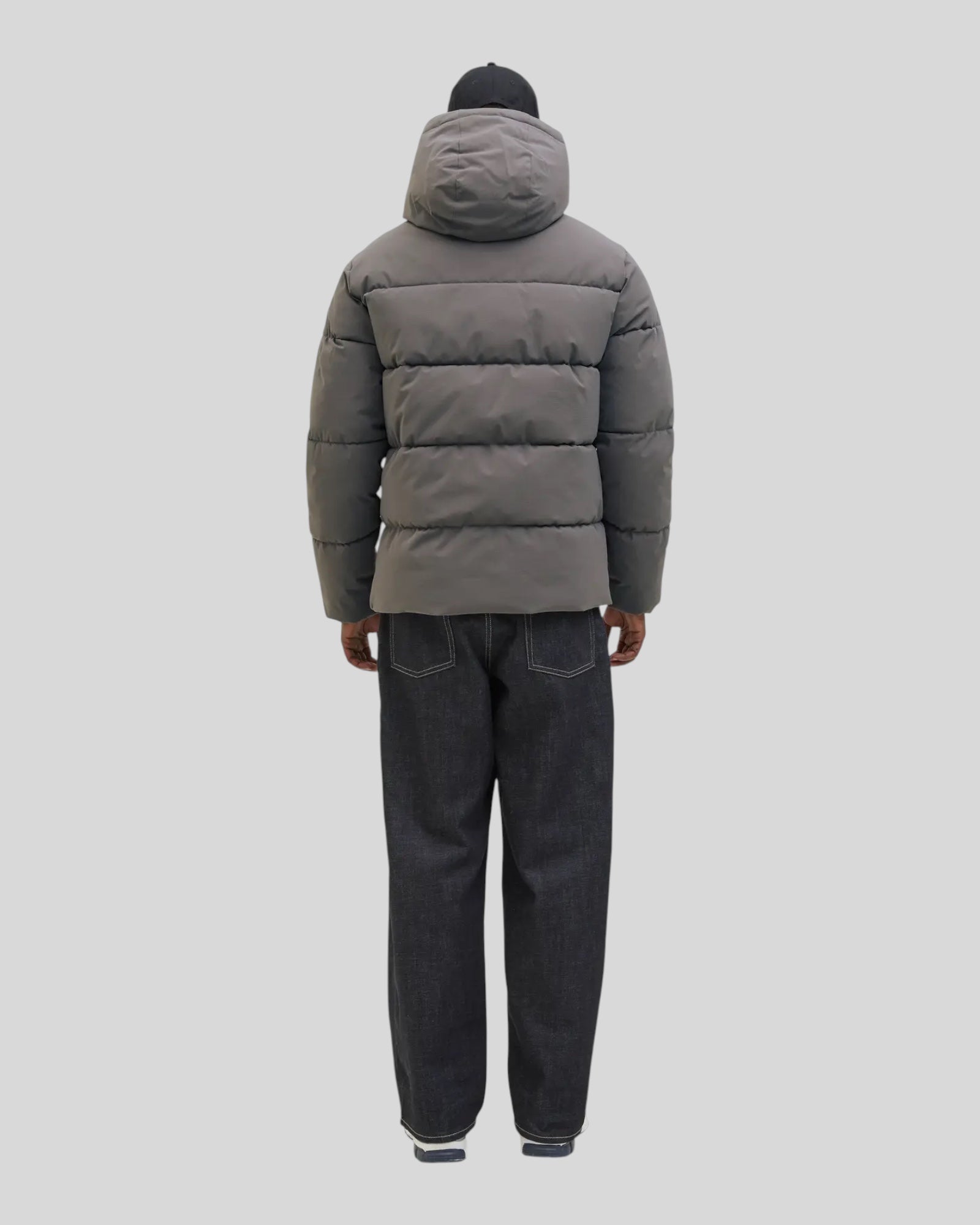 Giubbotto Con Cappuccio Global Puffer Jacket Castlerock 12283517 Jack & Jones