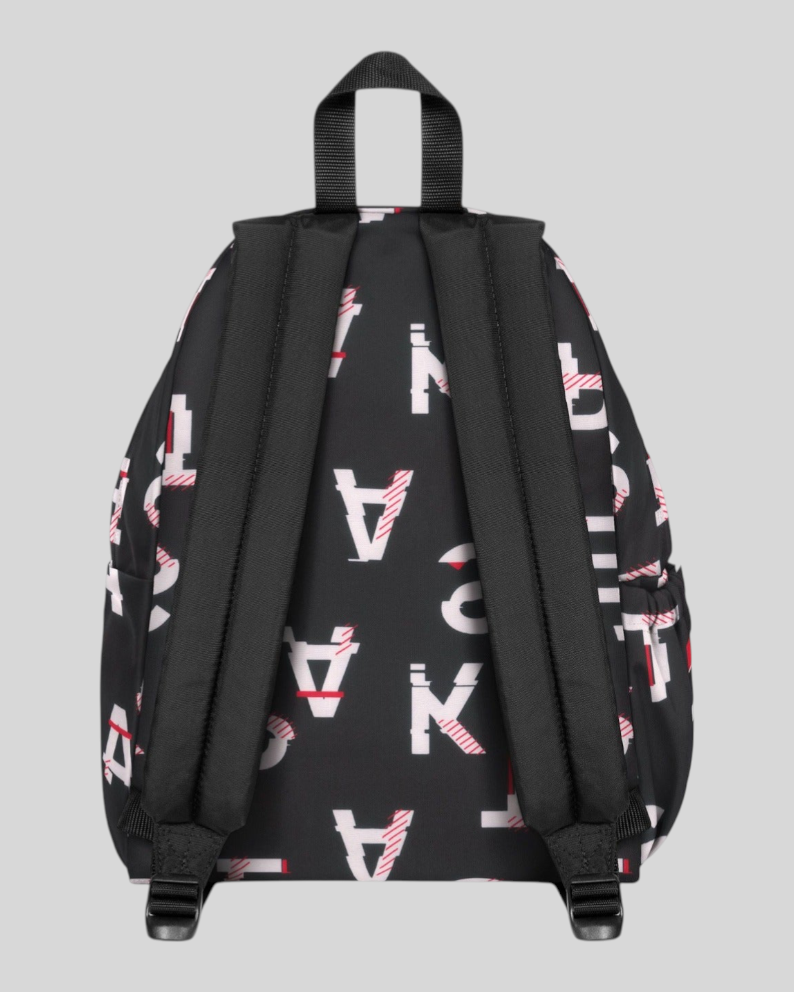 Gepolsterter Unisex-Reißverschlussrucksack Schwarz/Weiß EK0A5B74 Eastpack