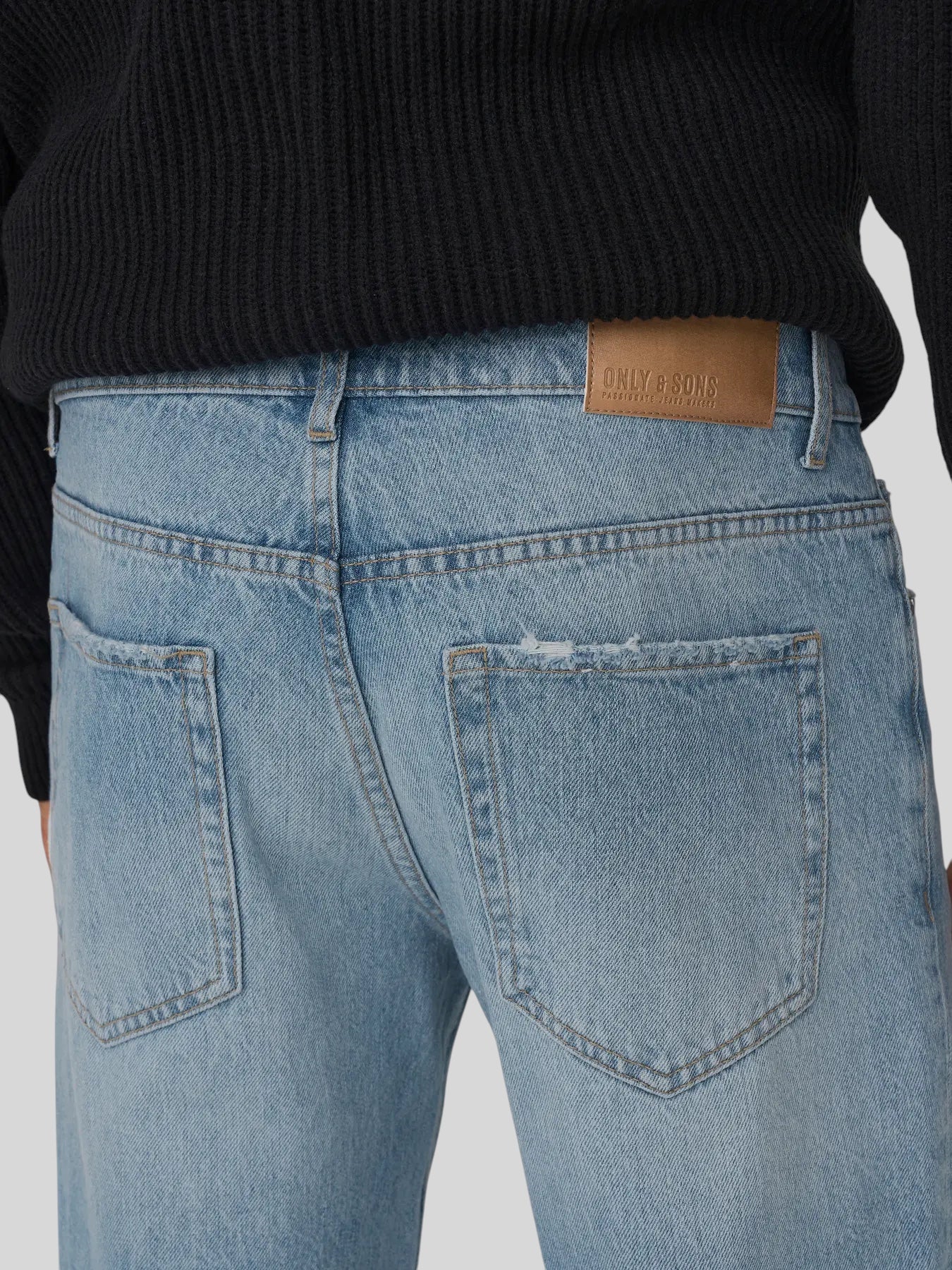 Jeans 5 Tasche Onsedge Straight Fit 6986 Denim Light Blue 22026986 Only & Sons