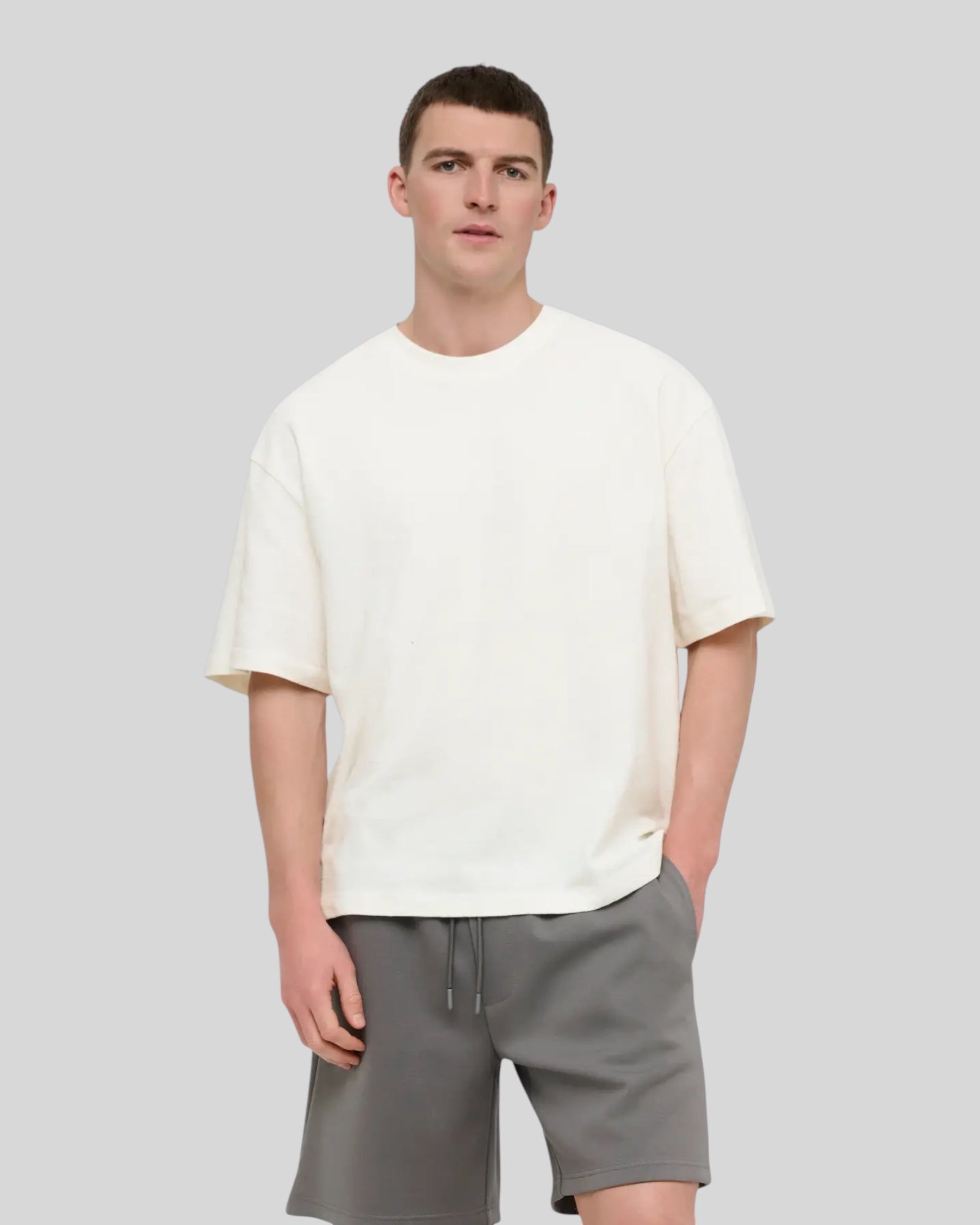 T-Shirt Strutturata Onslenny Oversize Tee Cloud Dancer 22036392 Only & Sons