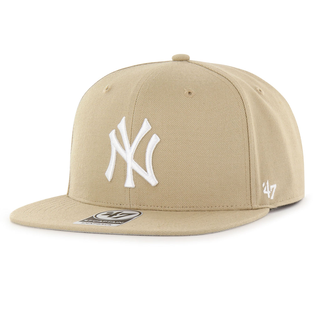Cappello Con Visiera 47 Brand No Shot New York Yankees Khaki 47-B-NSHOT17WBP-KHB