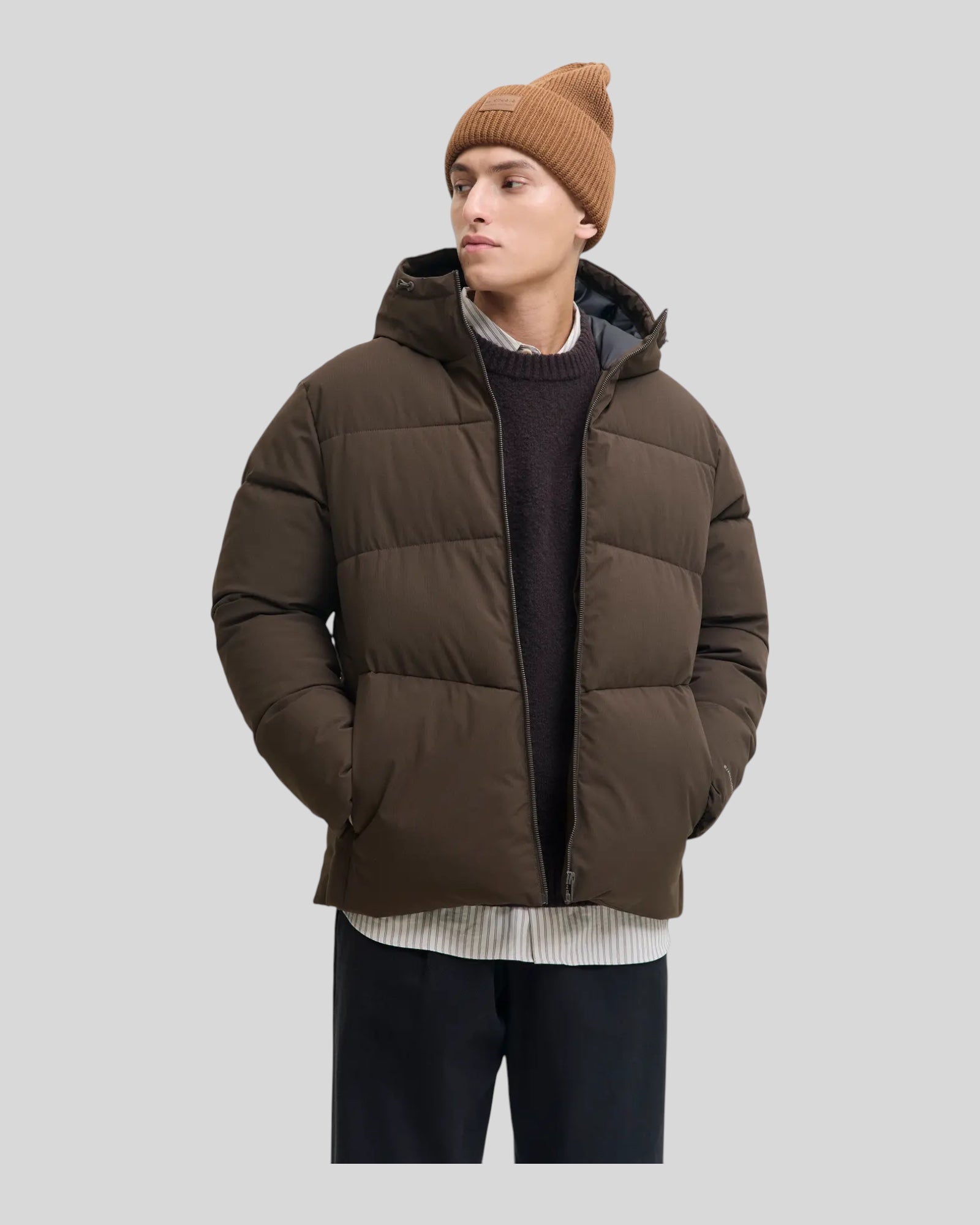 Giubbotto Con Cappuccio Global Puffer Jacket Delicioso 12283517 Jack & Jones