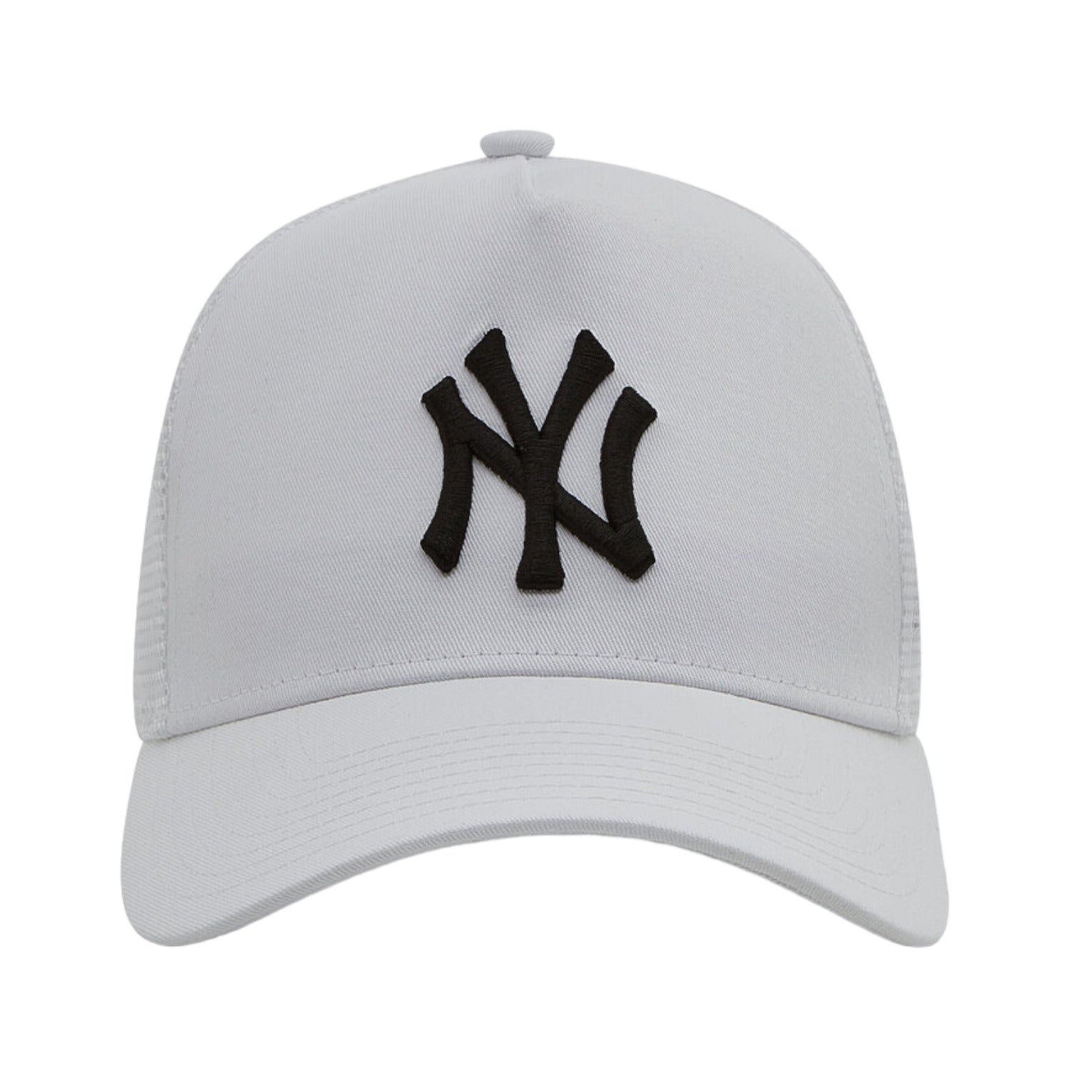 Clean Trucker Hat White/White New York Yankees 12285467 New Era