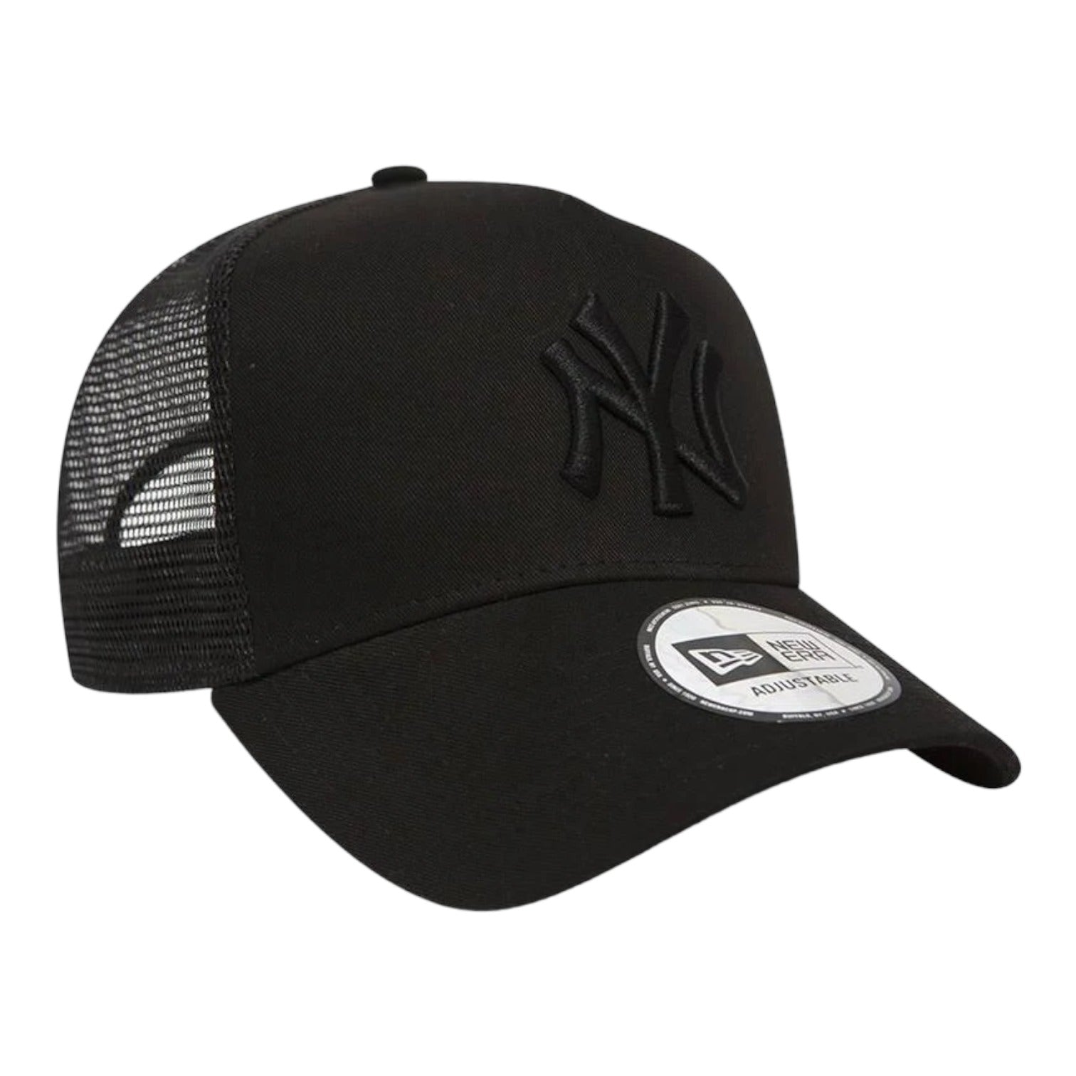 Clean Trucker-Mütze Schwarz/Schwarz New York Yankees 11579474 New Era
