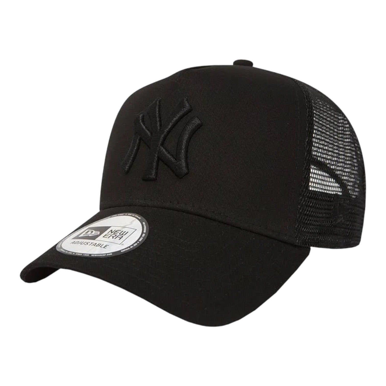 Clean Trucker-Mütze Schwarz/Schwarz New York Yankees 11579474 New Era