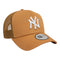 Clean Trucker 2 Beige New York Yankees 60595191 New Era Visor Hat