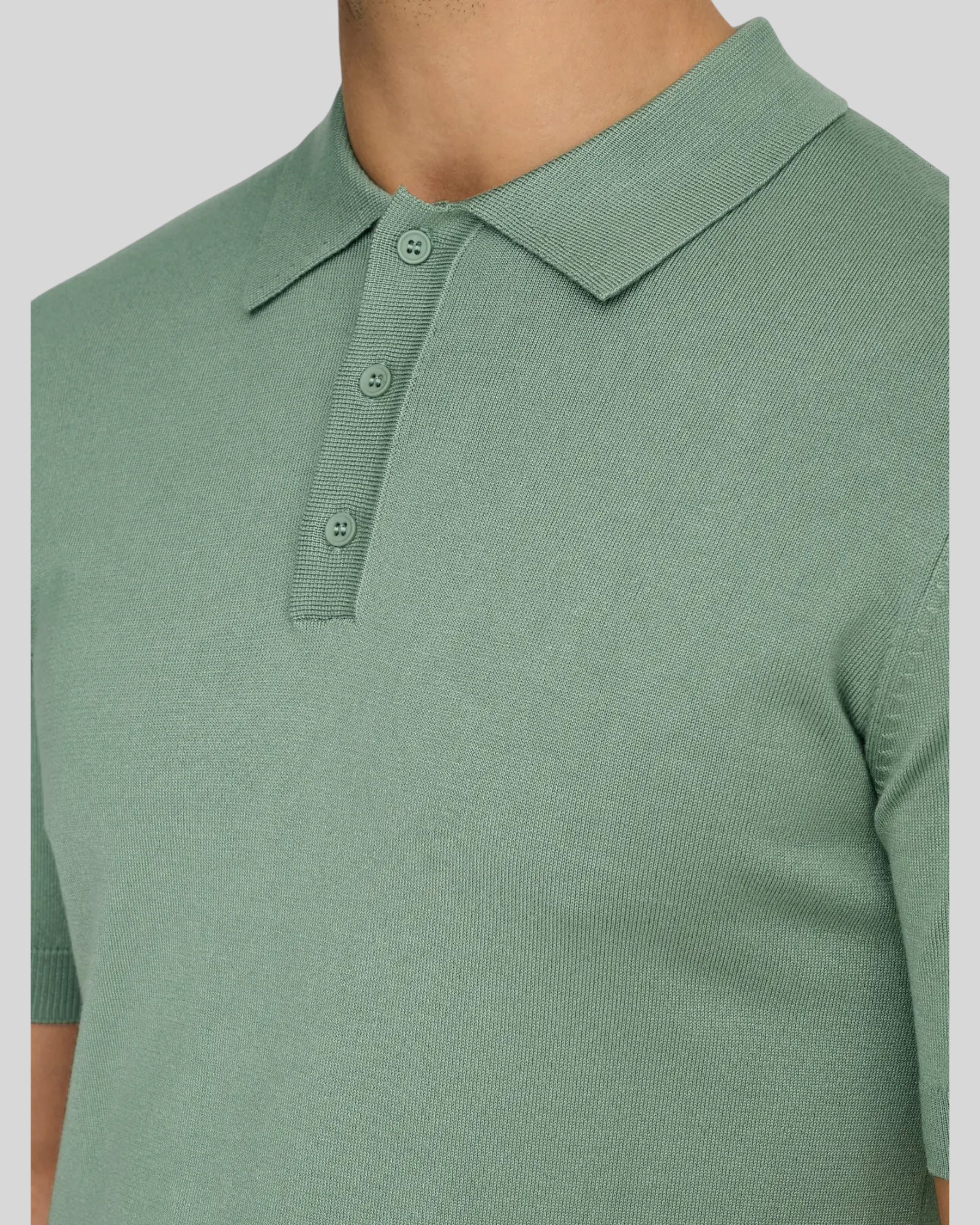 Polo In Maglia Onswyler Life Regular Knit Iceberg Green 22022219 Only & Sons