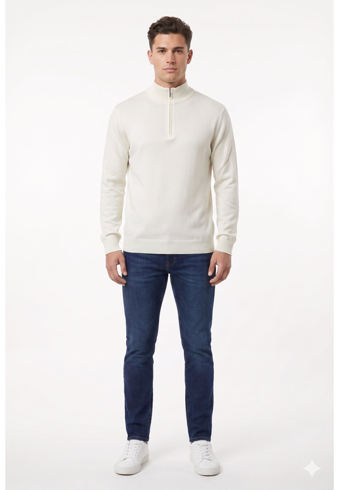Maglione Uomo Seinse Off White MI3371SS OW