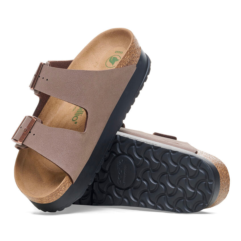 Arizona Donna Mocca Pap Flex Platform Birkoflor Papillio by Birkenstock 1027417