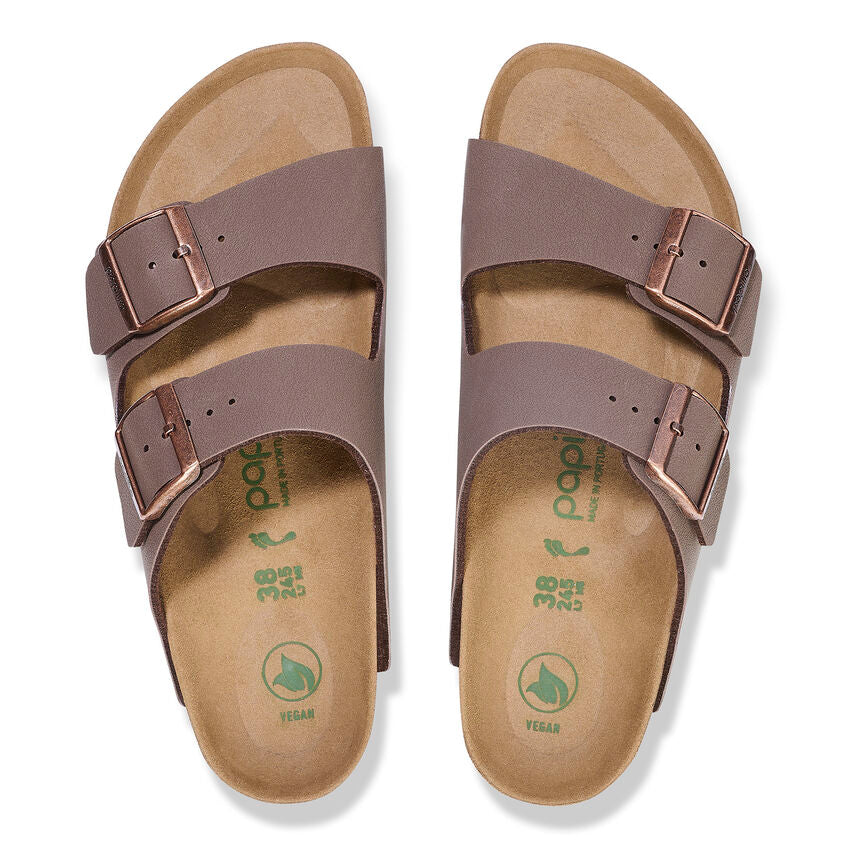 Arizona Donna Mocca Pap Flex Platform Birkoflor Papillio by Birkenstock 1027417