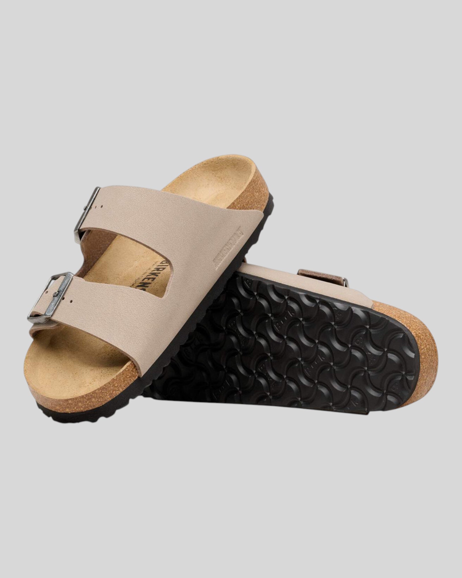 Arizona Birko-Flor Nubuck Grey Taupe 1032070 Birkenstock