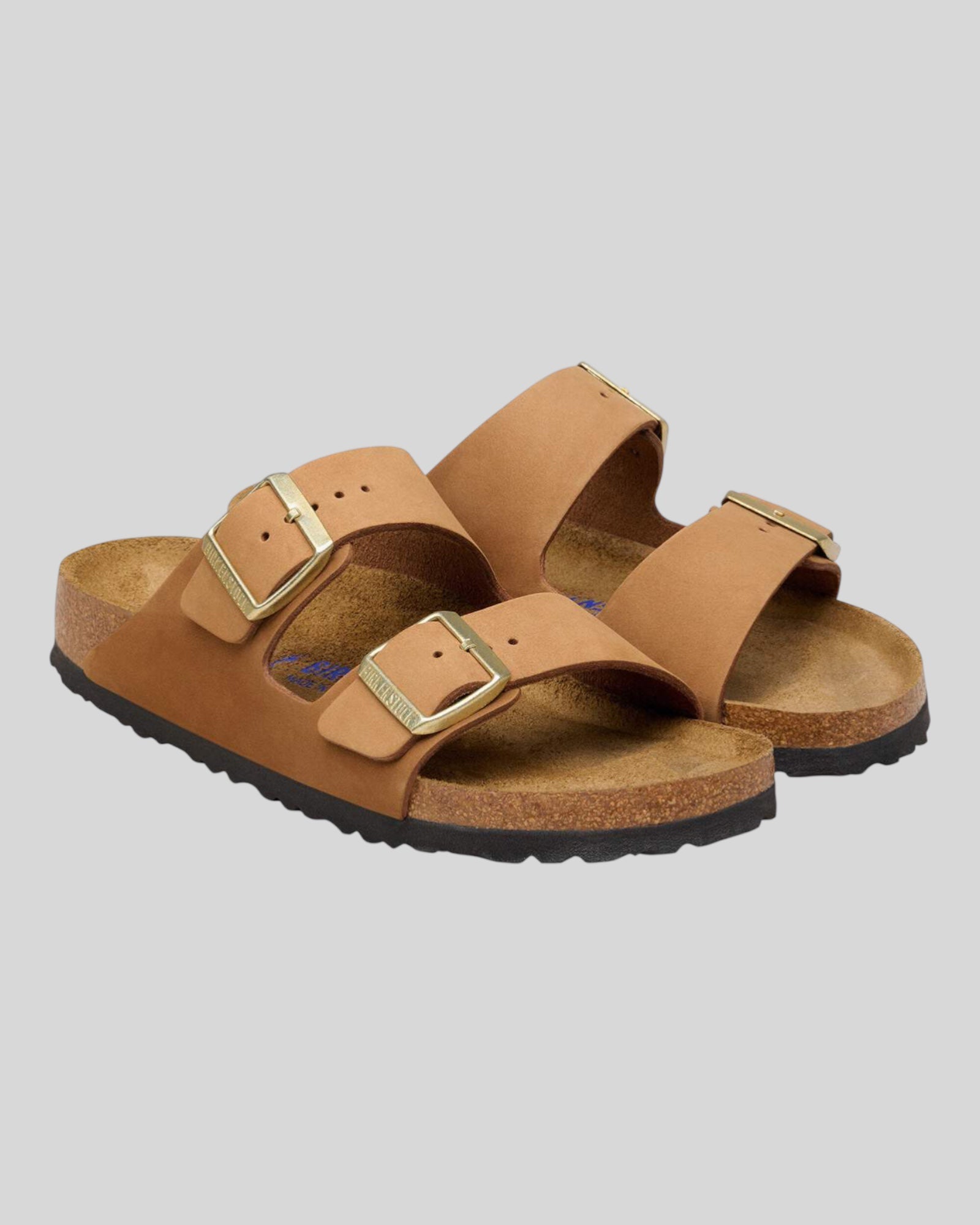 Arizona Plantare Morbido Pelle Nubuck Mink 1032086 Birkenstock