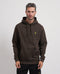 Felpe Marrone Ebony Lyle & Scott Brushback Pullover Hoodie ML1139V/Y176