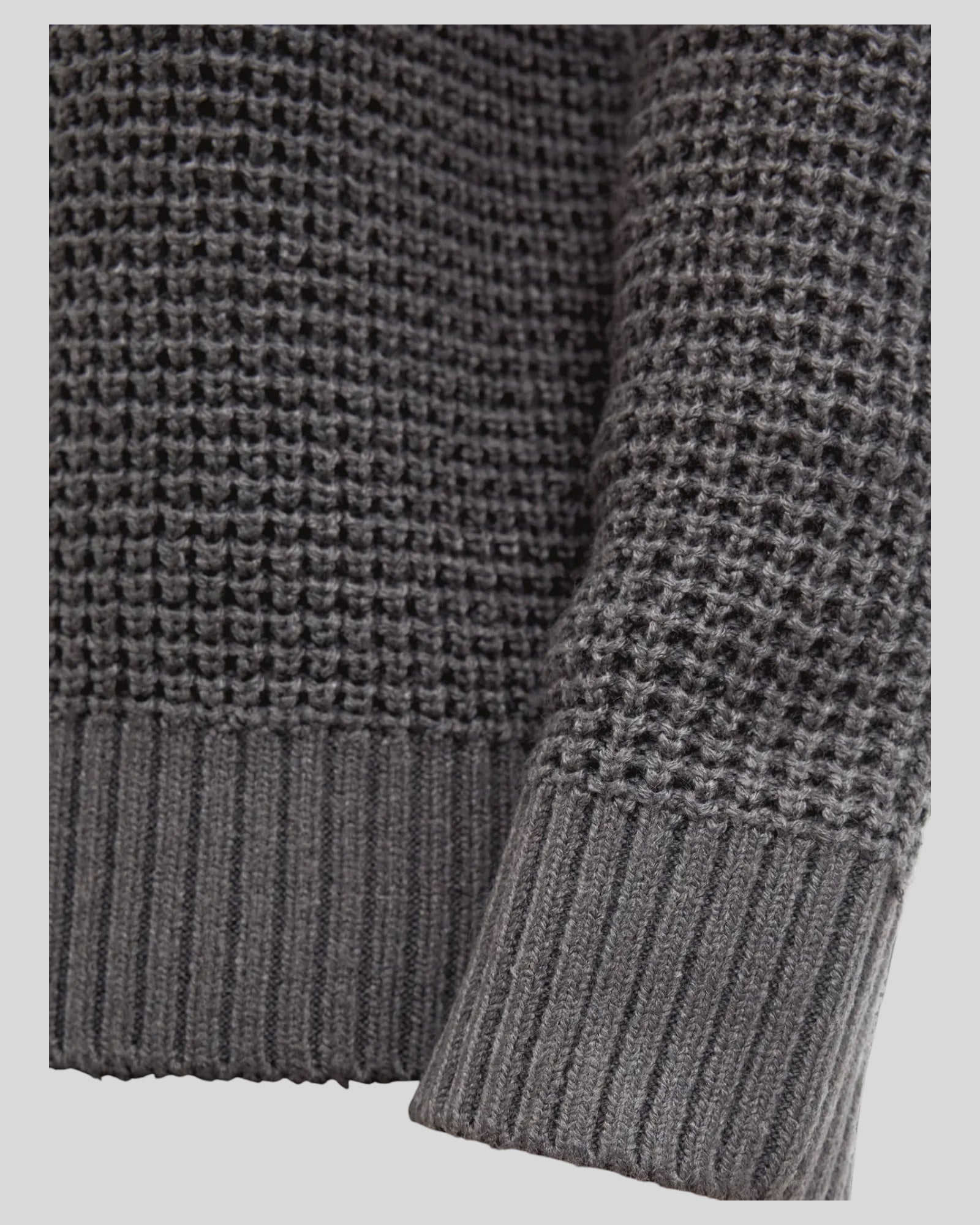 Maglione Girocollo Jjglobal Knit Asphalt 12287594 Jack & Jones