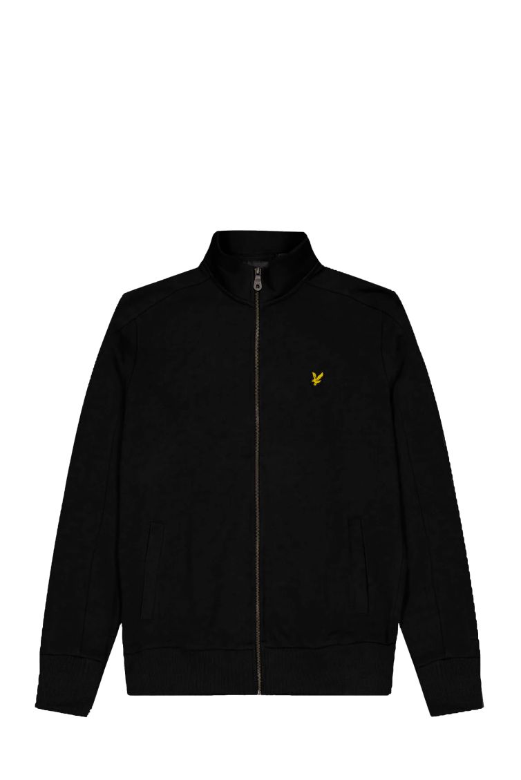 Felpa Nero Lyle & Scott Brushback Full Zip ML2148V