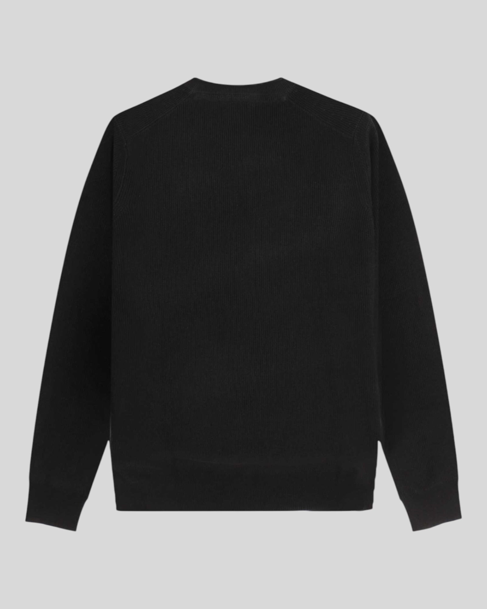 Maglione Girocollo Engineered Rib Crew Neck Nero KN2303V X002 Lyle & Scott