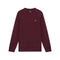 Felpa Bordeaux Lyle & Scott Brushed Back Crew Neck ML1131V/Z562