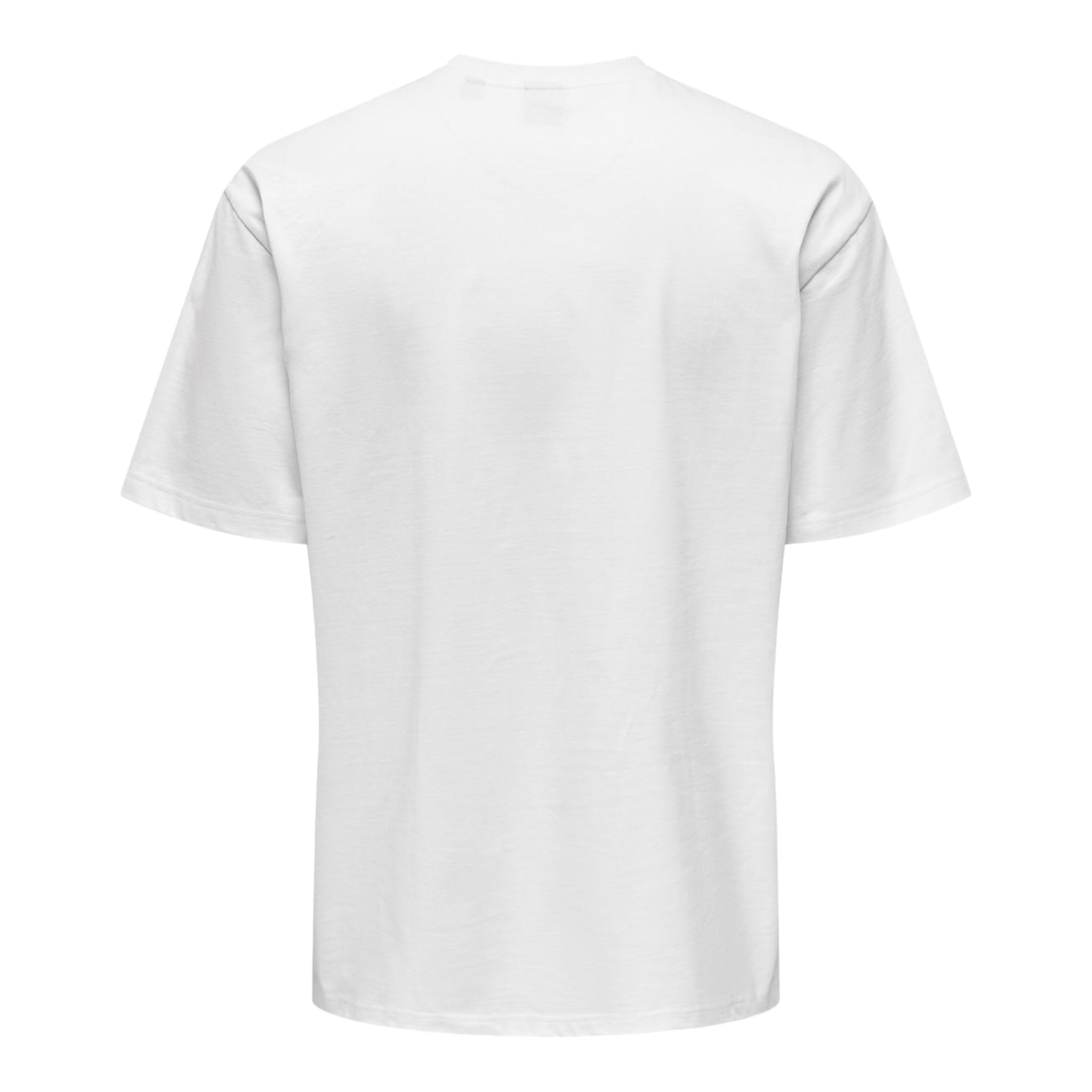 T-Shirt Basic Ons Fred Life Relaxed SS Tee Bianco 22022532