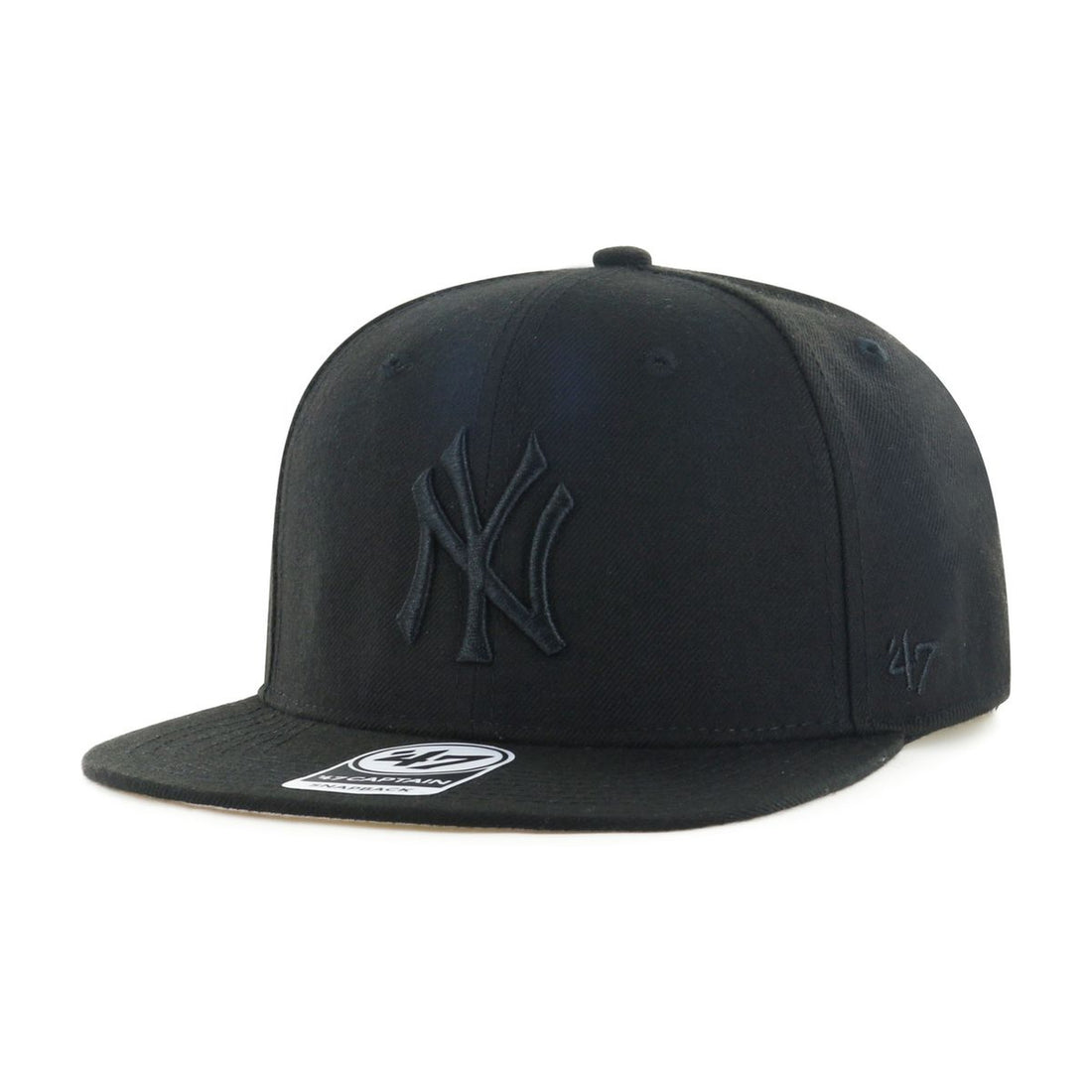 Cappello Con Visiera 47 Brand No Shot Captain New York Yankees Nero 15062285-UNI