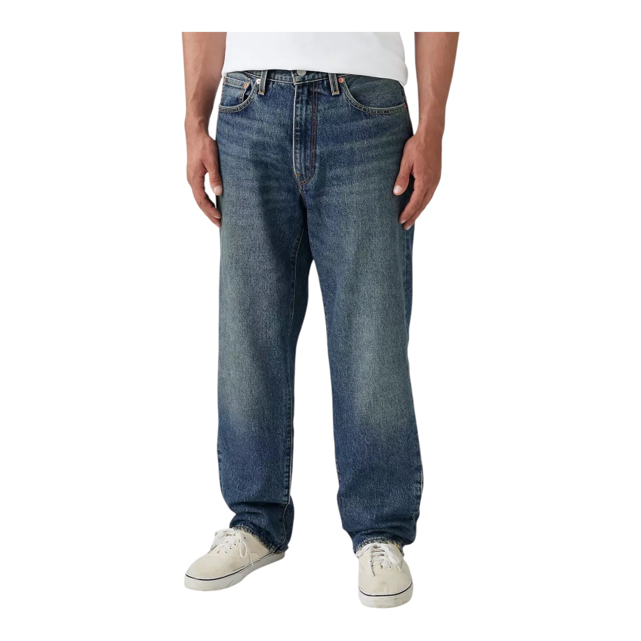 Jeans 568 Loose Straight Blu Aisle Seat 290370059 Levi's
