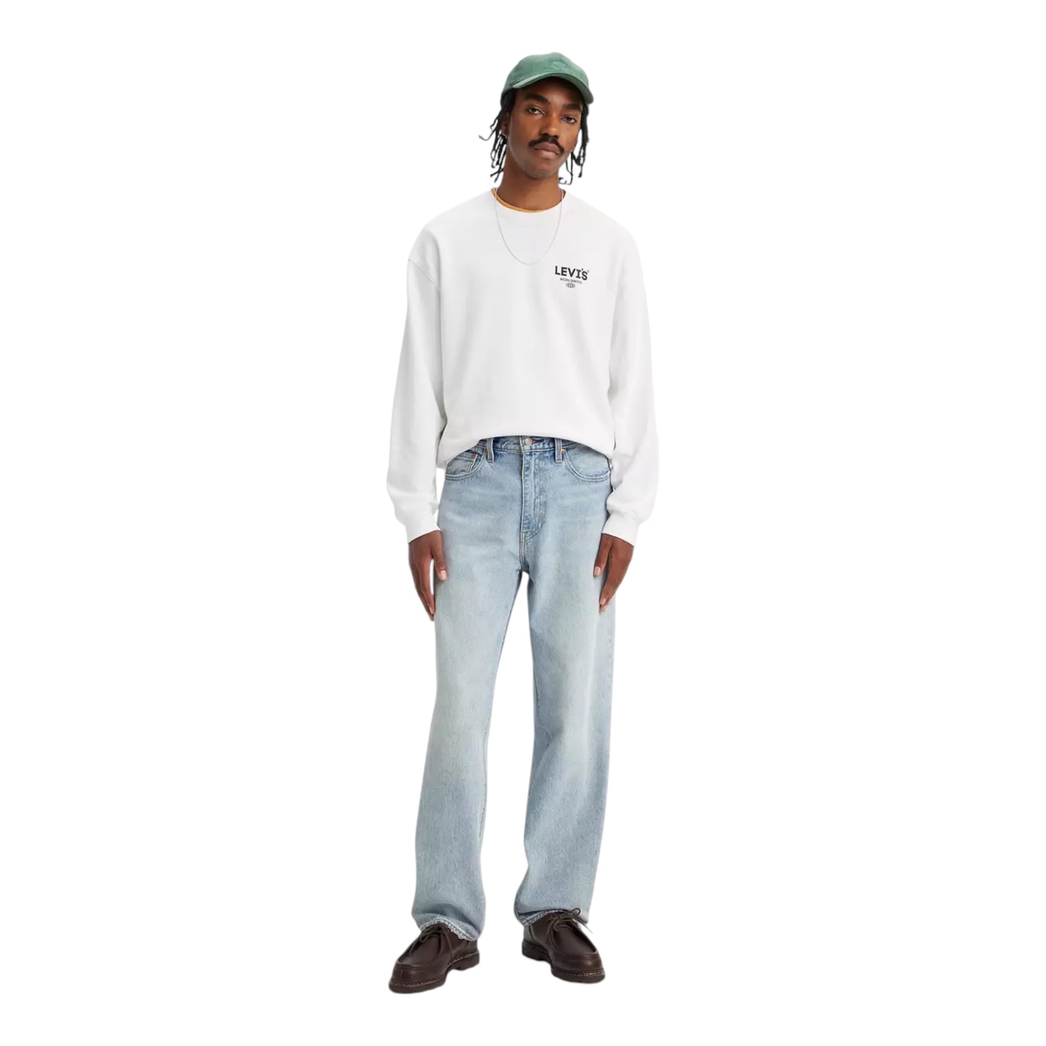 Jeans 568 Loose Straight Baby Blue Essentials 290370062 Levi's