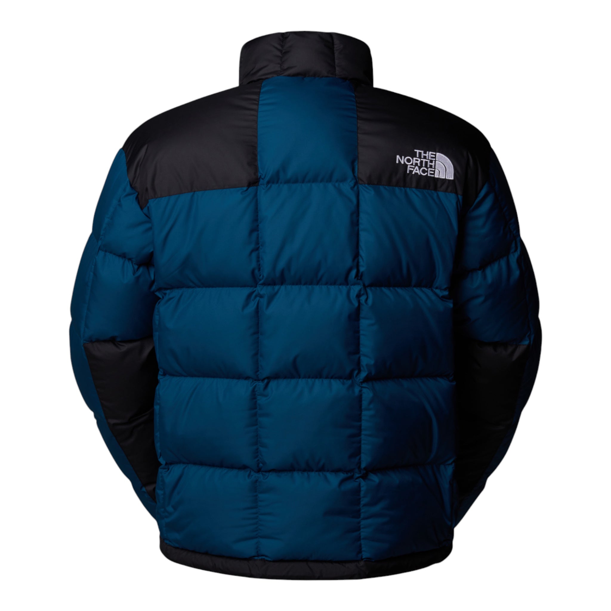 Giubbotto Imbottito In Piuma Certificata M Lhotse Midnight Petrol NF0A3Y231N0 The North Face