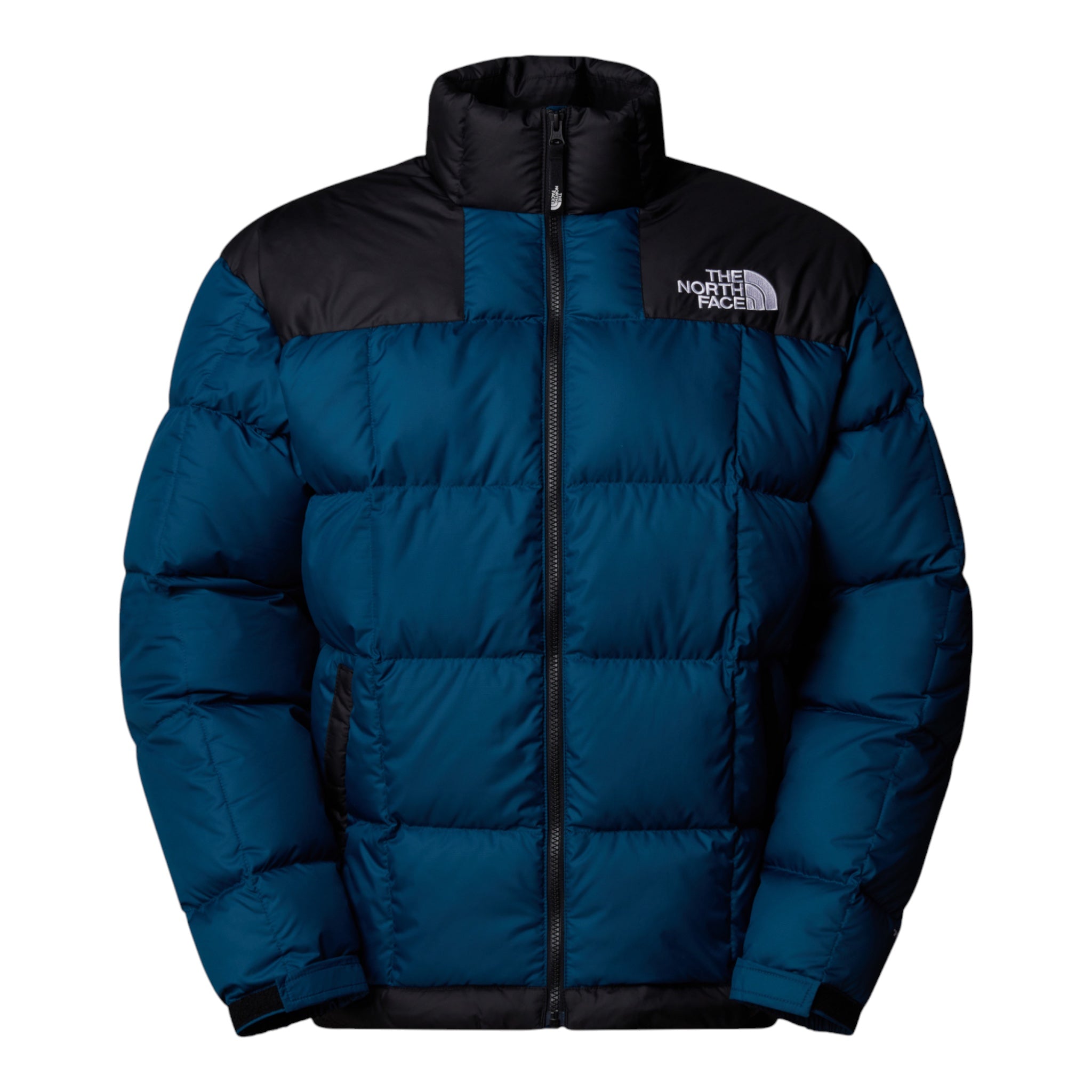 Giubbotto Imbottito In Piuma Certificata M Lhotse Midnight Petrol NF0A3Y231N0 The North Face