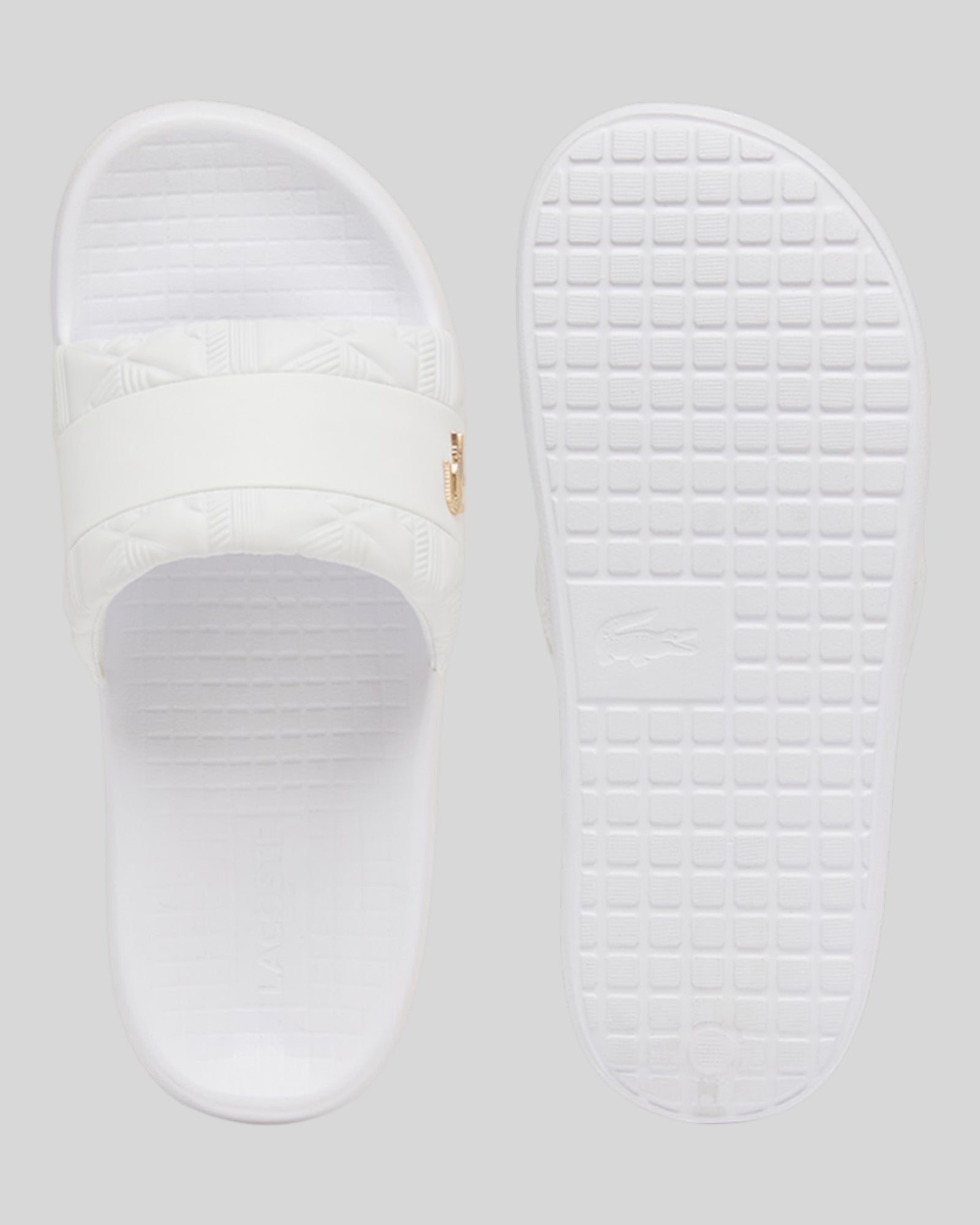 Ciabatte Serve Slide Hybrid Bianche 51CMA0027 Lacoste