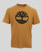 T-Shirt Tree Kennebec River Logo Marrone Chiaro TB0A2C2R P47 Timberland