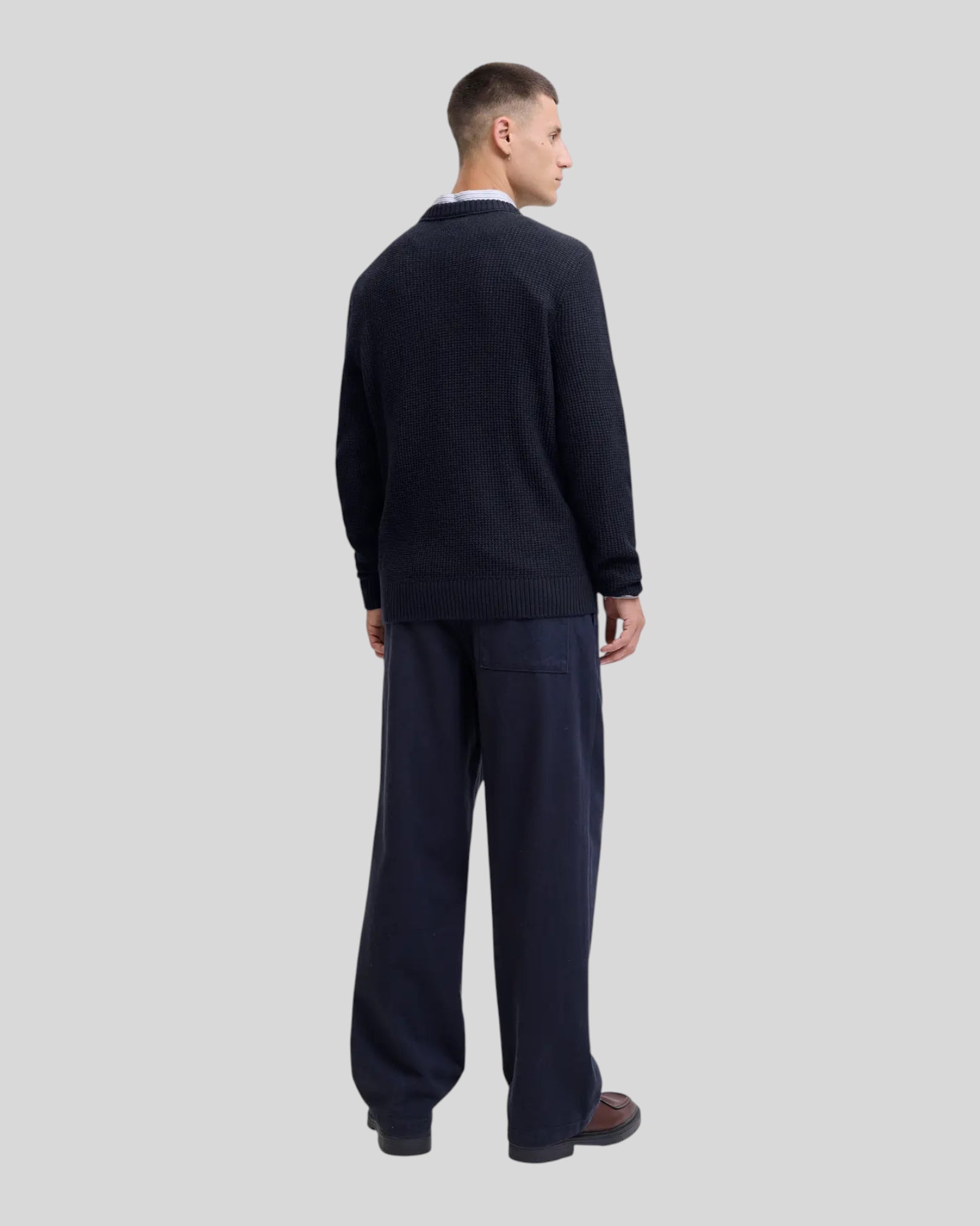 Maglione Girocollo Jjroy Knit Crew Neck Navy 12279278 Jack & Jones