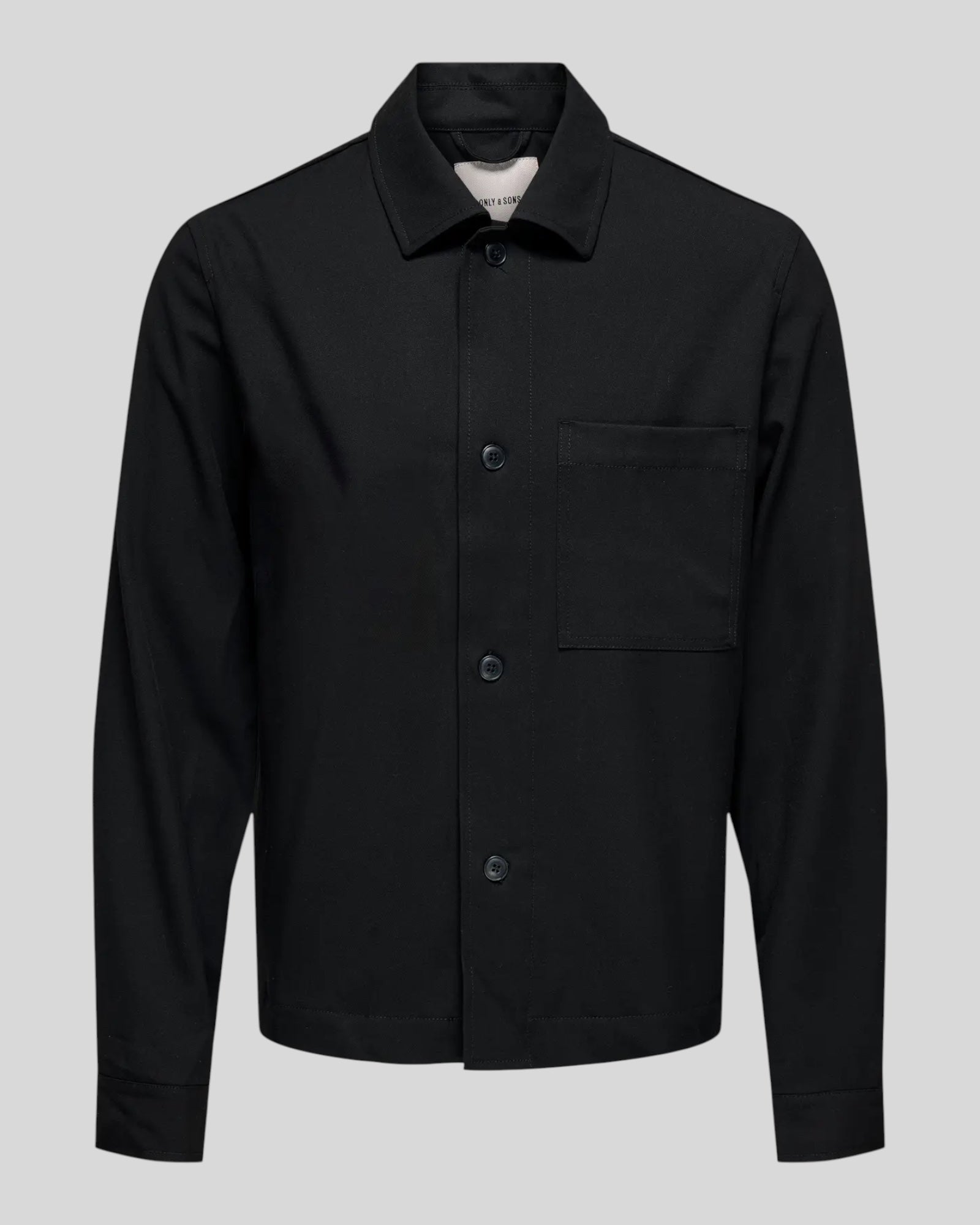 Camicia Over Onsmiro Regular Fit Nero 22034289 Only & Sons