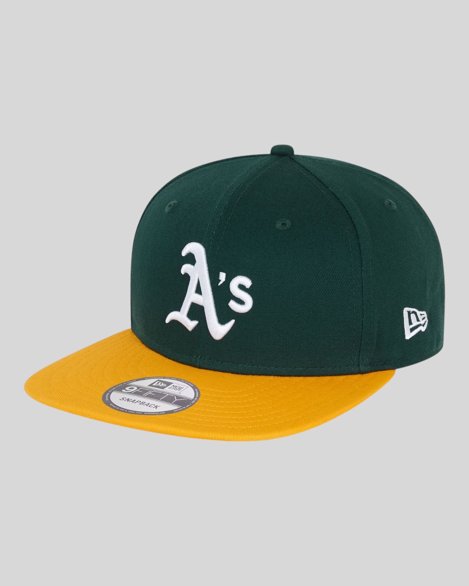 Cappello Con Visiera 9Fifty Essential Oakland Athletics Verde 60245395 New Era