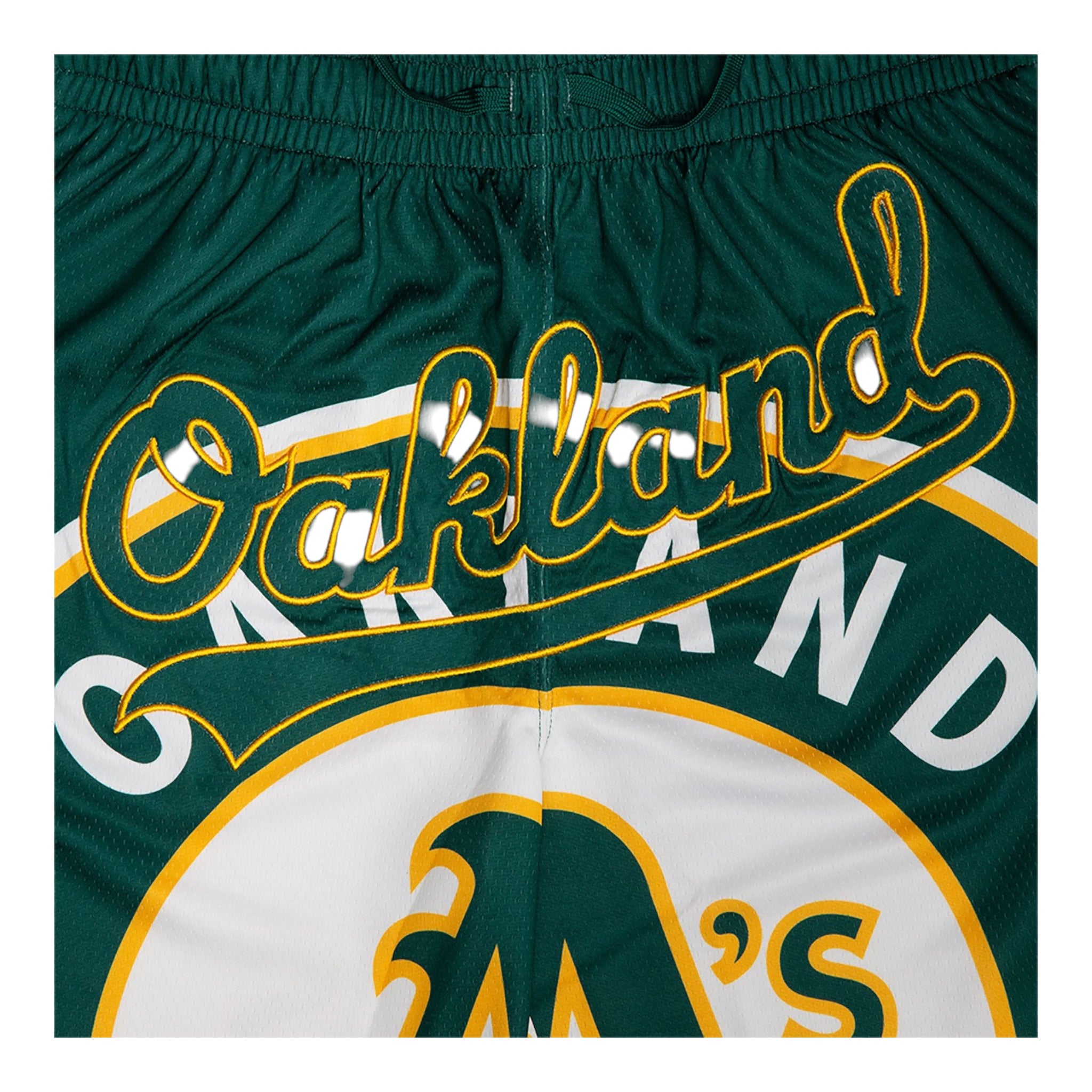 Shorts MLB Large Logo Oakland Athletics Verde 60421292 New Era