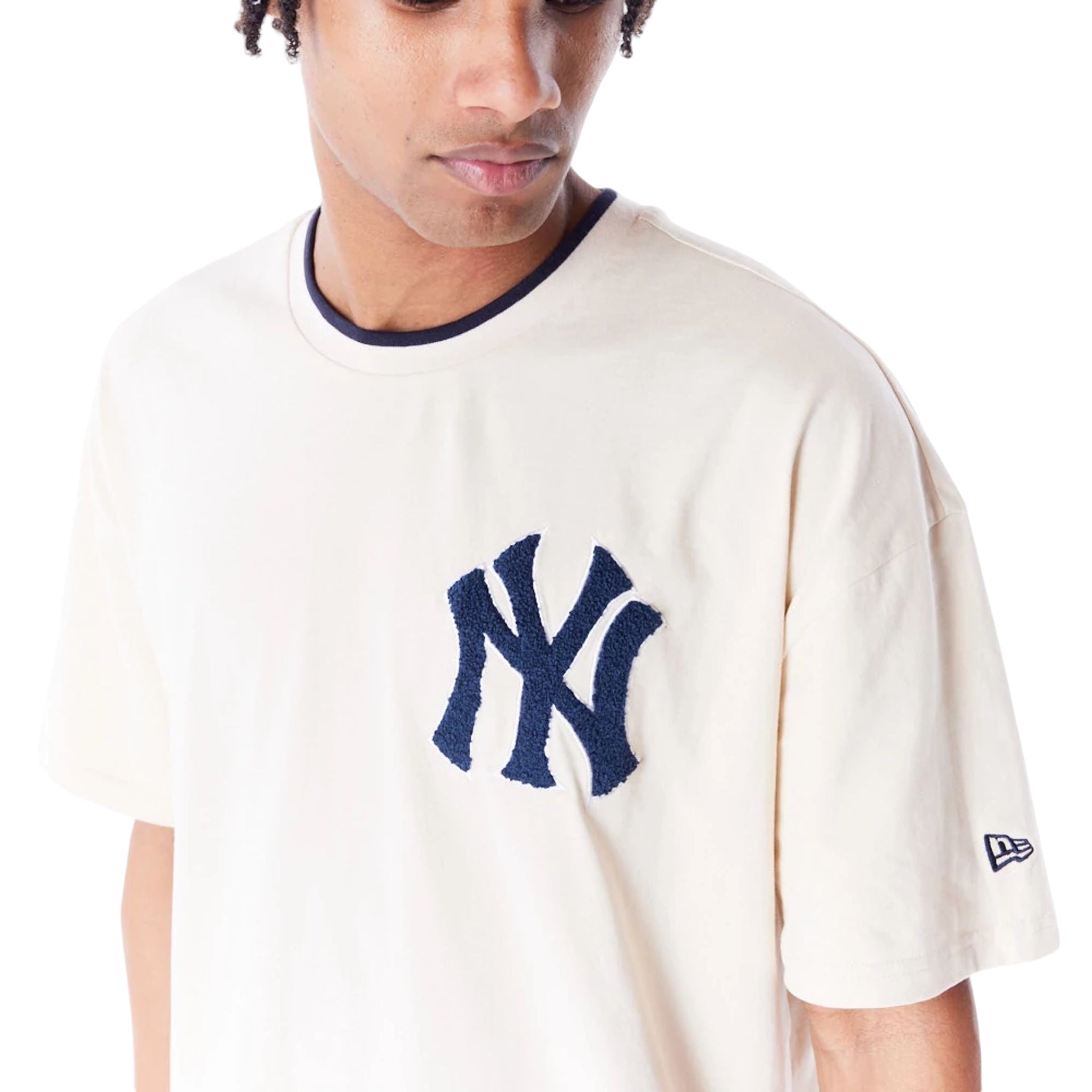 T-Shirt New York Yankees World Series Crema/Navy 60564866 New Era