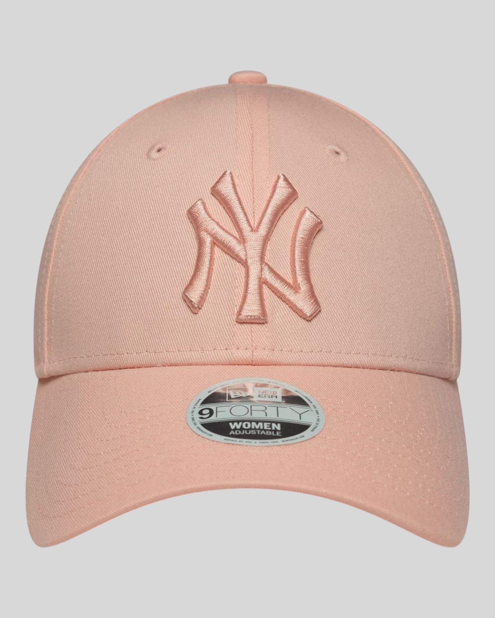 Cappello Con Visiera 9Forty New York Yankees MLB League Essential Rosa 60675519 New Era