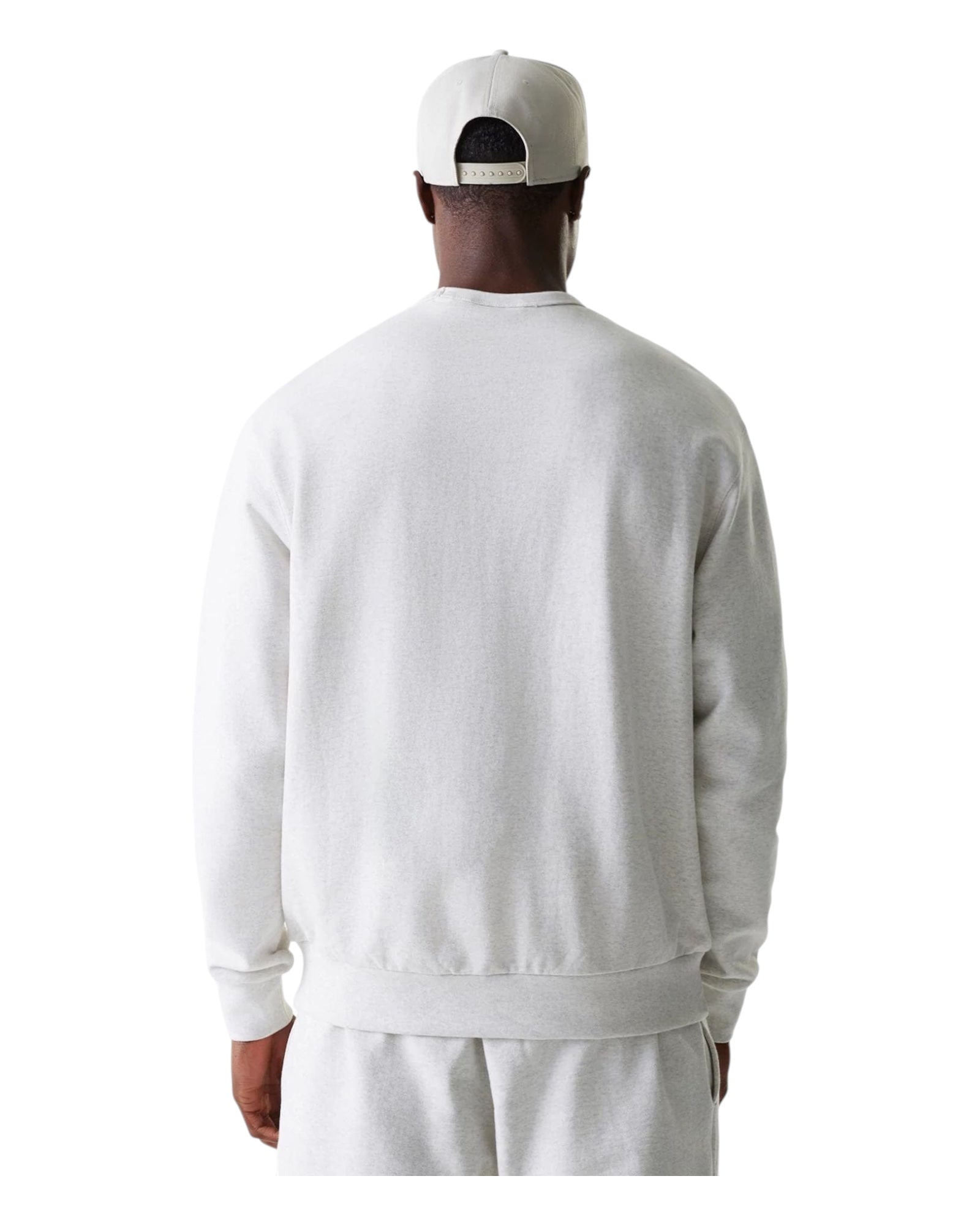 Felpa Girocollo Oversize LA Dodgers MLB Heritage Grigio 60684324 New Era