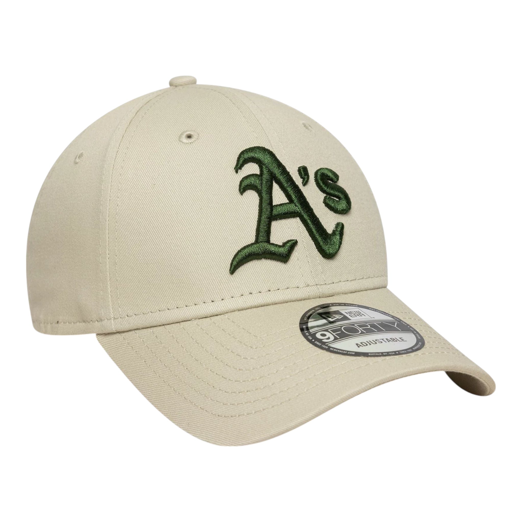 Cappello Adulto Unisex 940 League Essential Oakland Athletics 60691394 Cream New Era