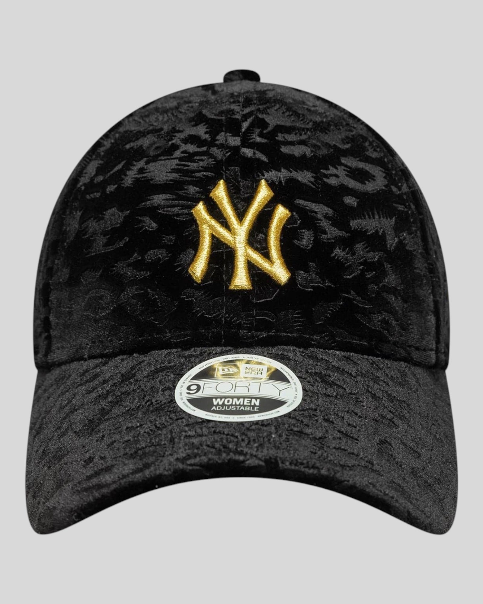 Cappello Con Visiera Leo Velluto New York Yankees 9Forty Nero 60758950 New Era