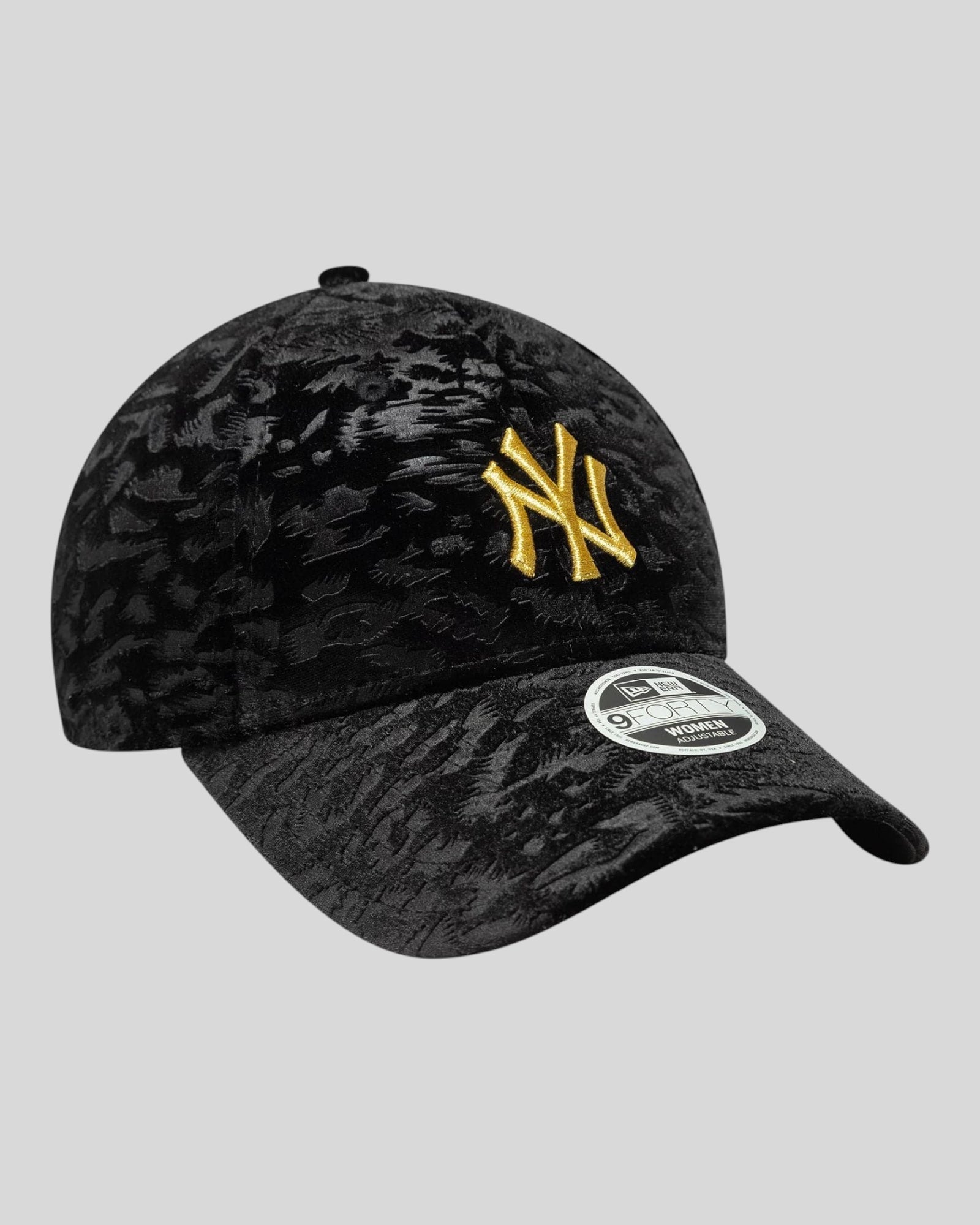 Cappello Con Visiera Leo Velluto New York Yankees 9Forty Nero 60758950 New Era