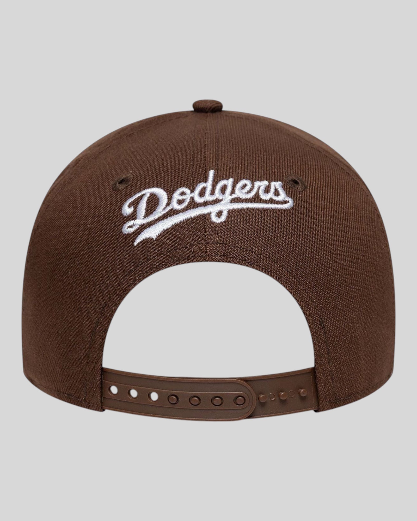 Cappello Con Visiera E-Frame LA Dodgers MLB Outline Script Marrone 60771811 New Era