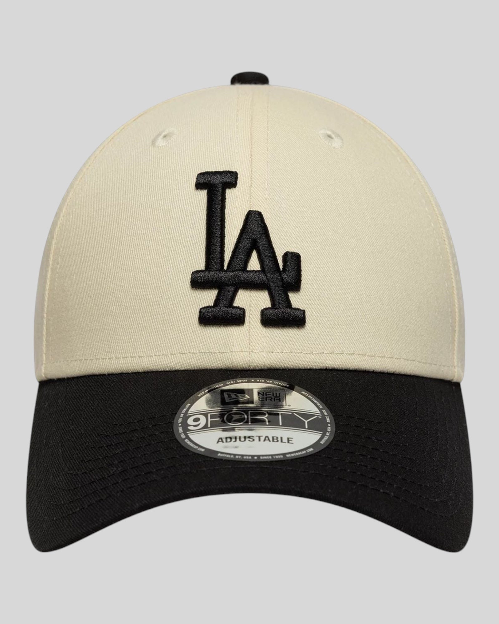 Cappello Con Visiera 9Forty LA Dodgers Colour Block Crema 60771835 New Era