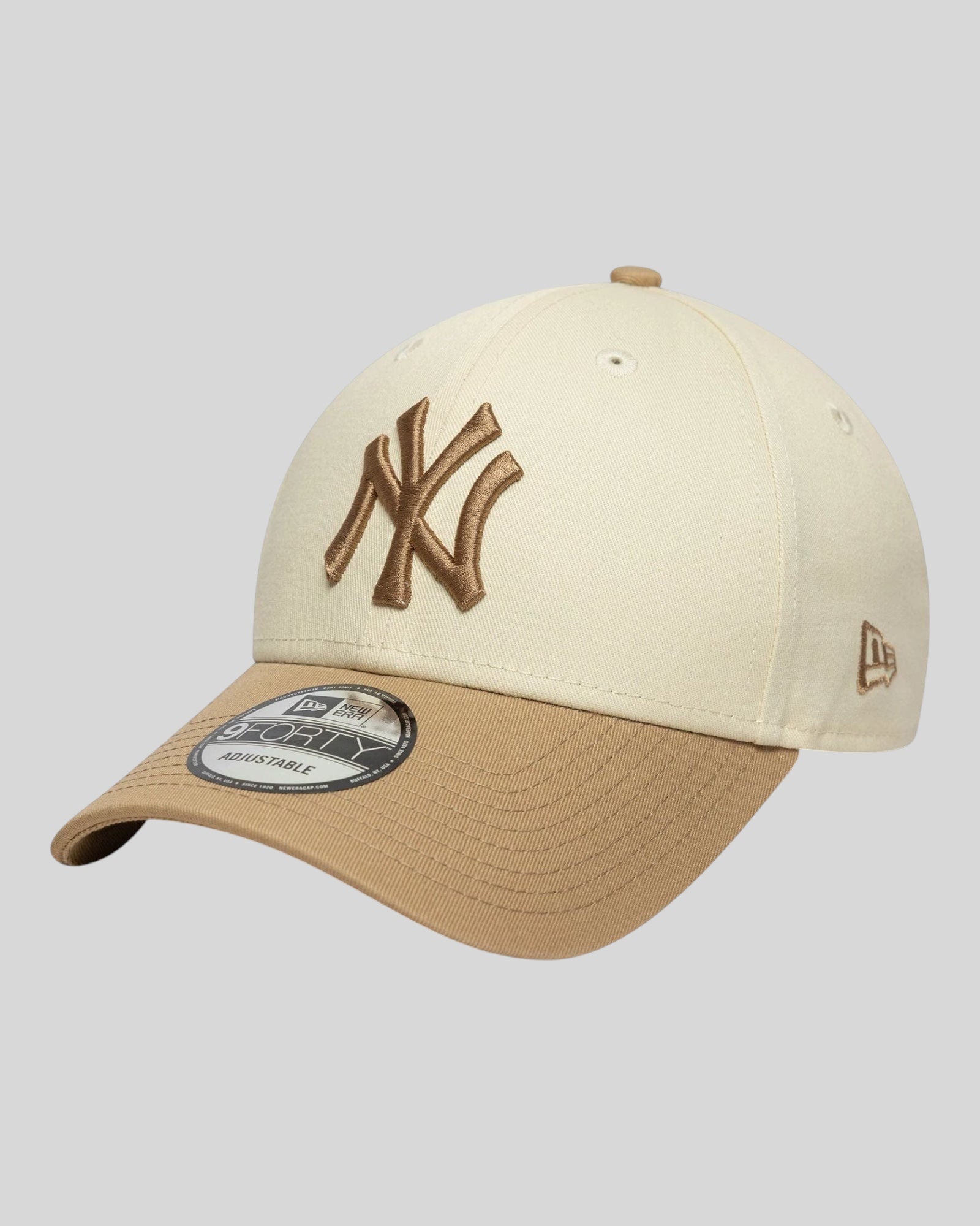 Cappello Con Visiera 9Forty New York Yankees MLB Colour Block Crema 60771836 New Era