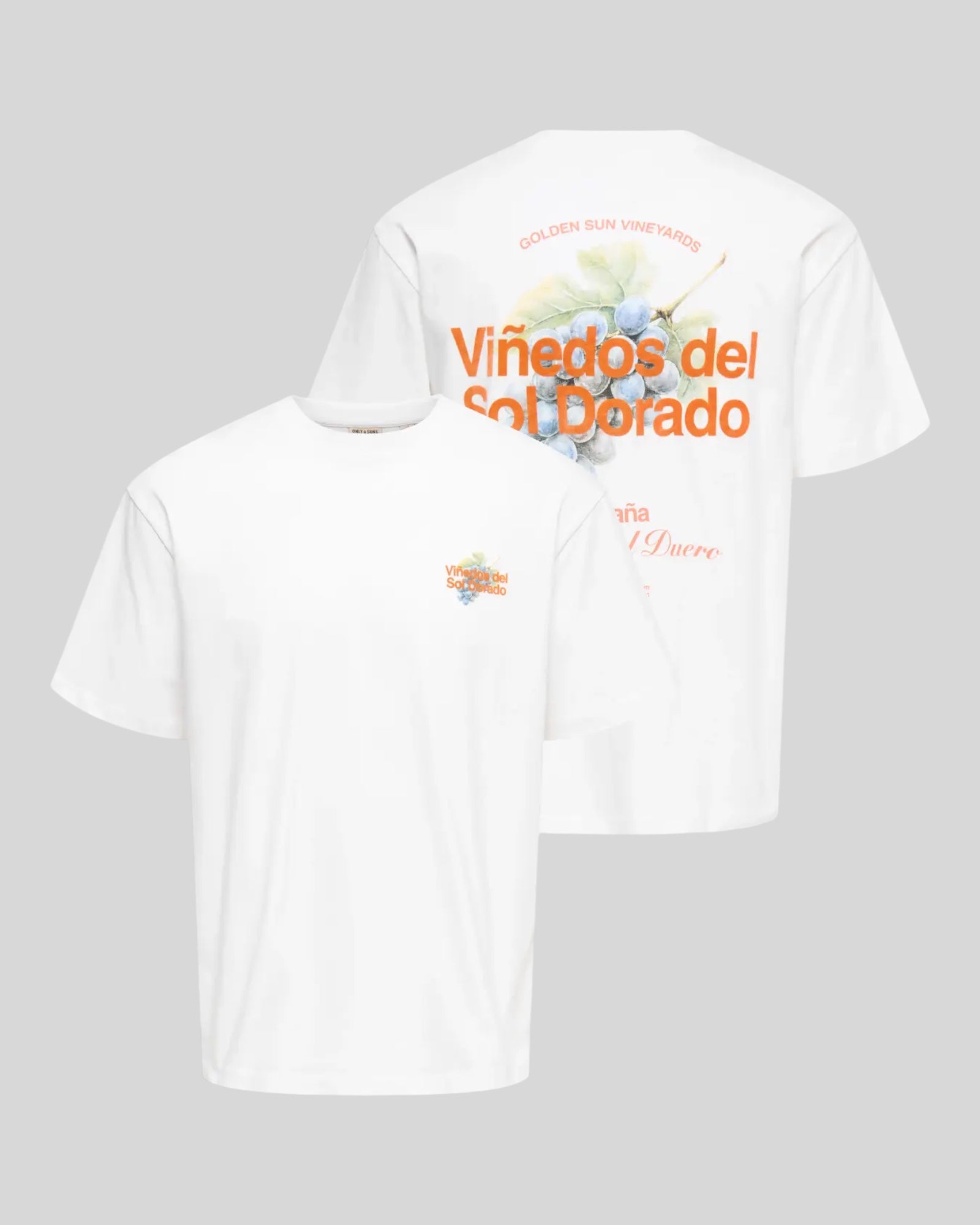 T-Shirt Onsfred Life Relaxed Tee Bianca 22038836 Only & Sons