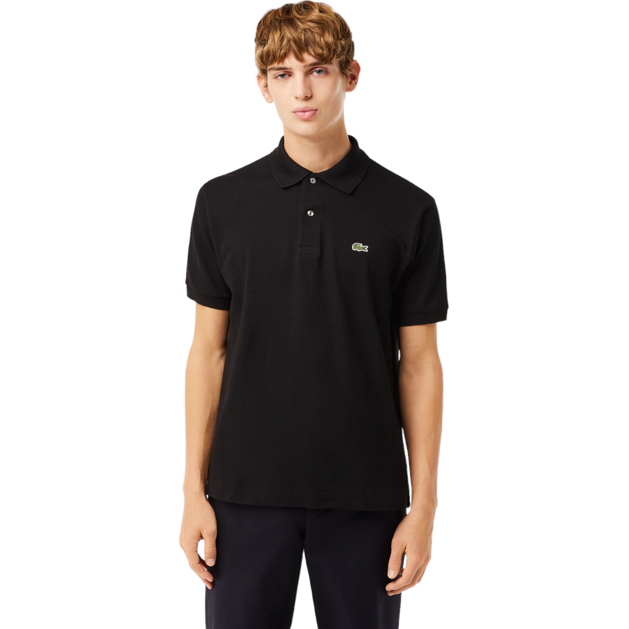 Polo Classic Fit Nera L121200031 Lacoste