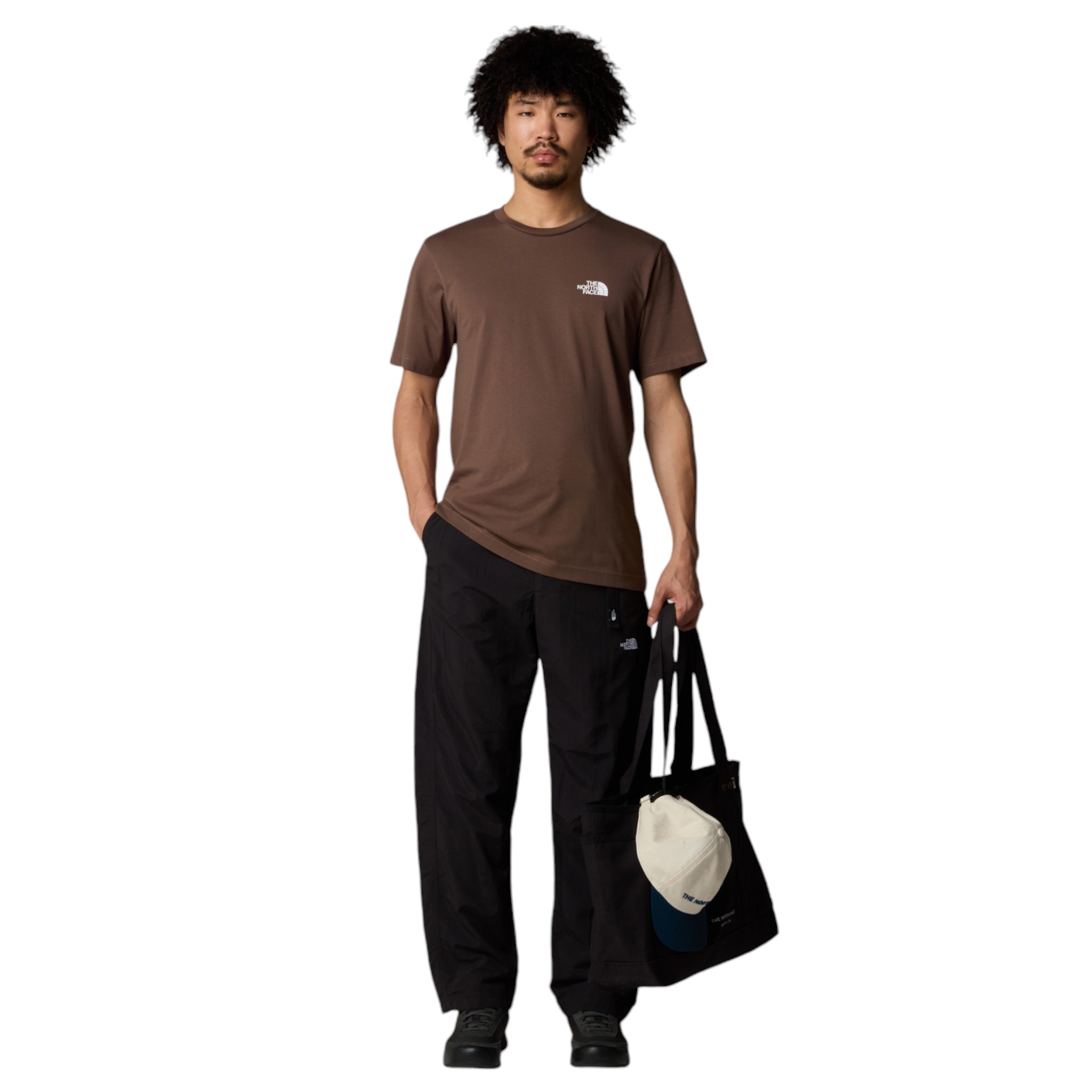 T-Shirt Basic Simple Dome Smokey Brown NF0A87NG1OI The North Face