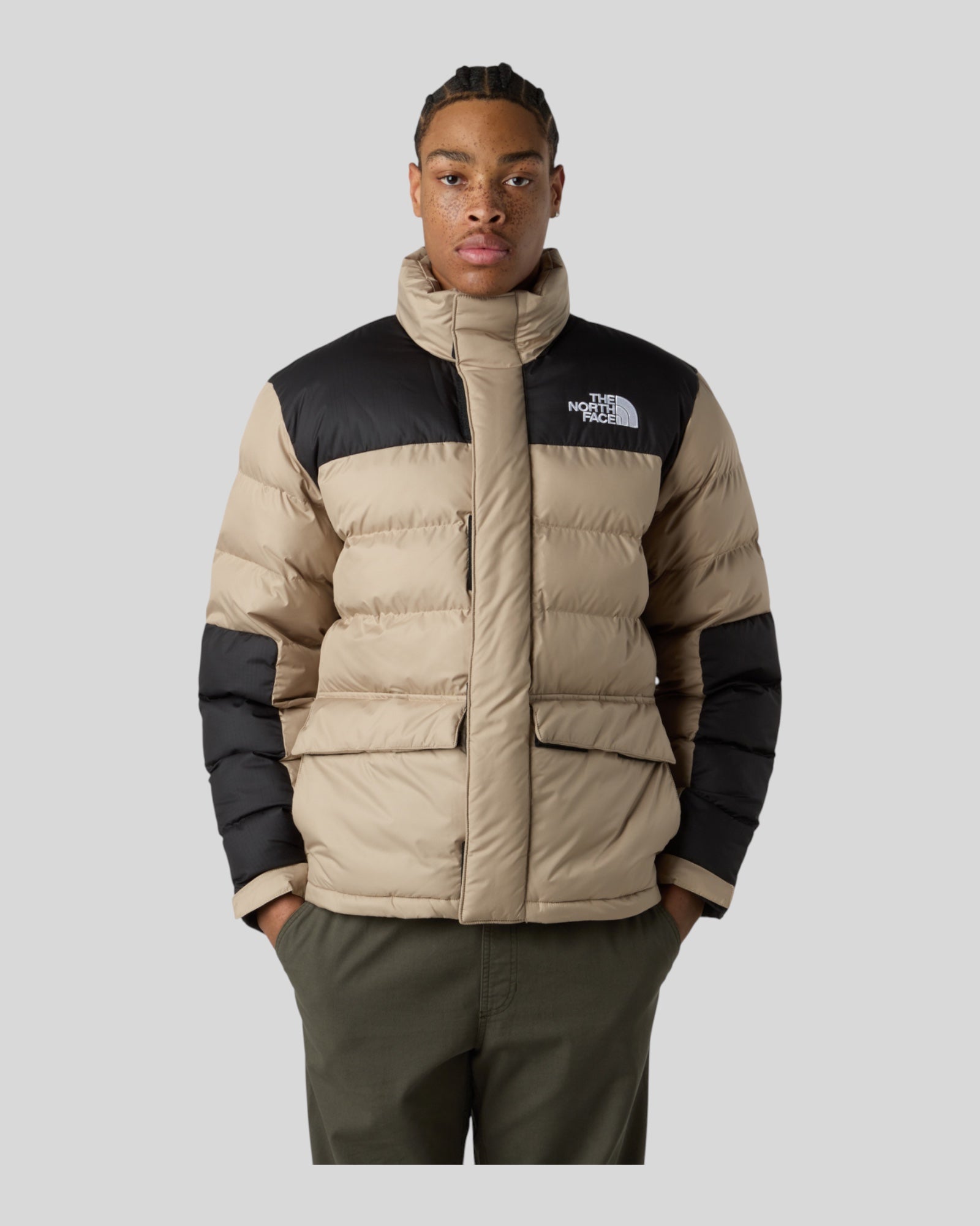 Giubbotto M Limbara Insulated Jacket Mushroom Grey NF0A89EGBOX1