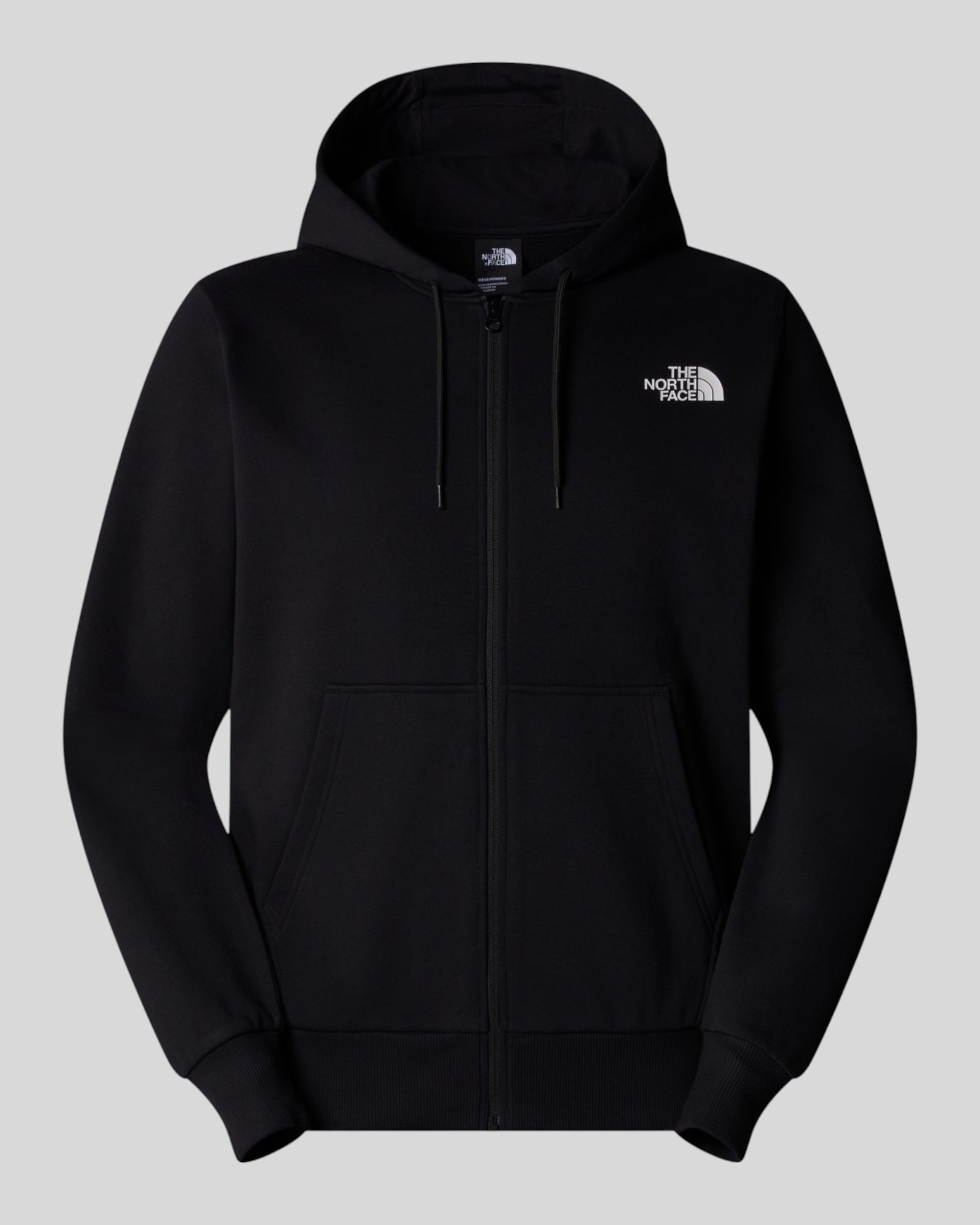 Felpa Con Zip E Cappuccio M Simple Dome Full Nero NF0A89FDJK31 The North Face